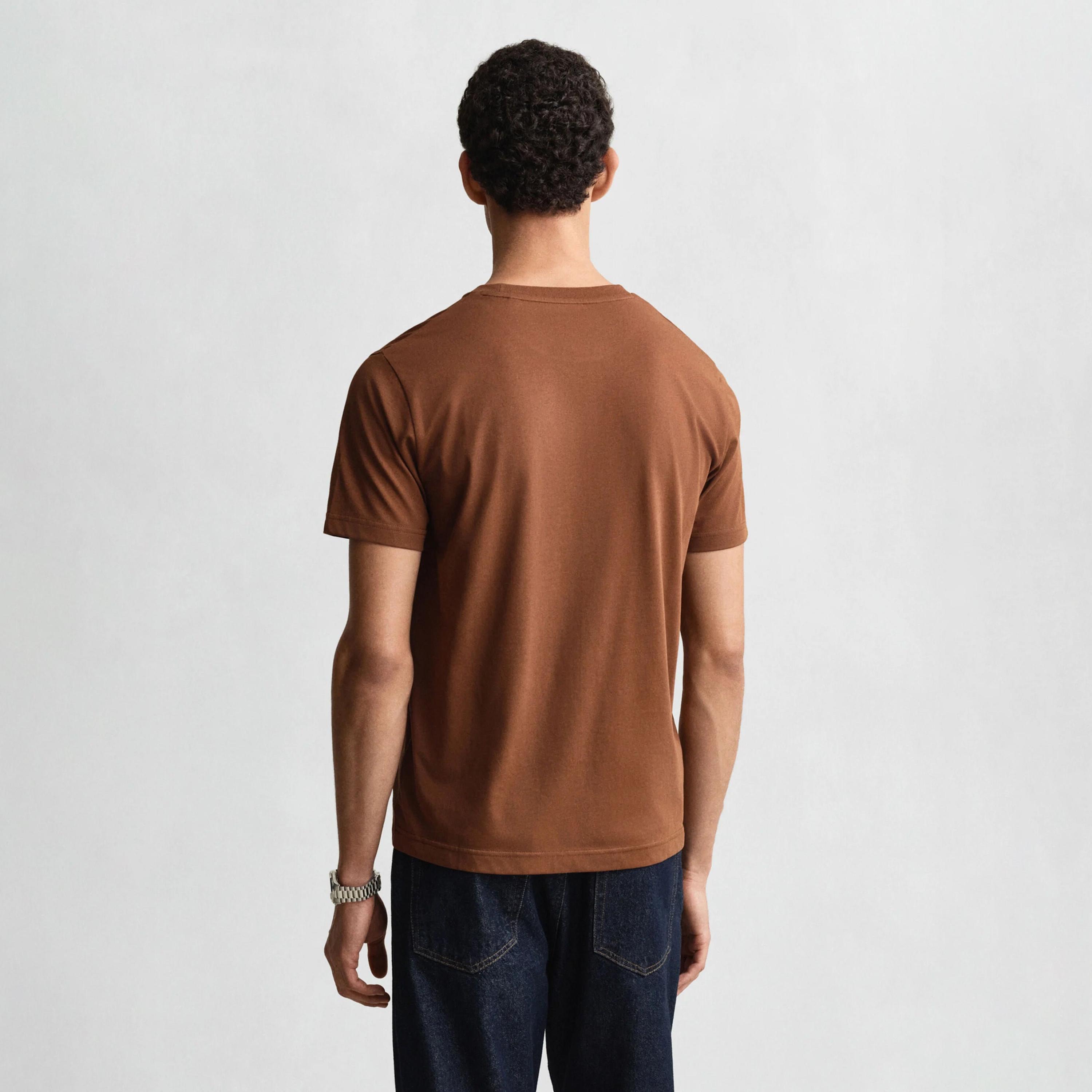 تيشيرت رجالي بياقة دائرية وأكمام قصيرة وطبعة جرافيك من جانت.-men-clothing-tshirtsandpolos-tshirts-image-9