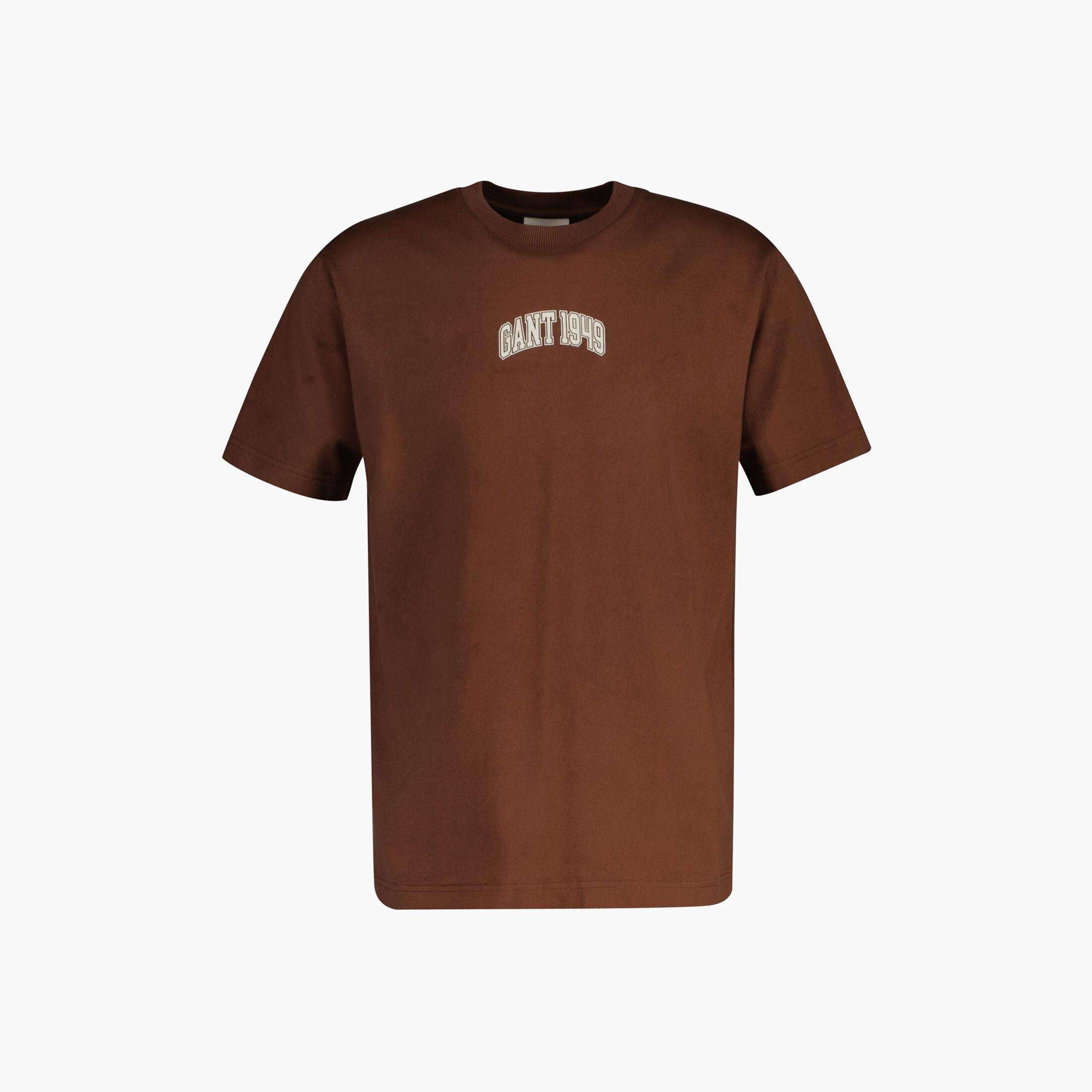 تيشيرت رجالي بياقة دائرية وأكمام قصيرة وطبعة جرافيك من جانت.-men-clothing-tshirtsandpolos-tshirts-image-10