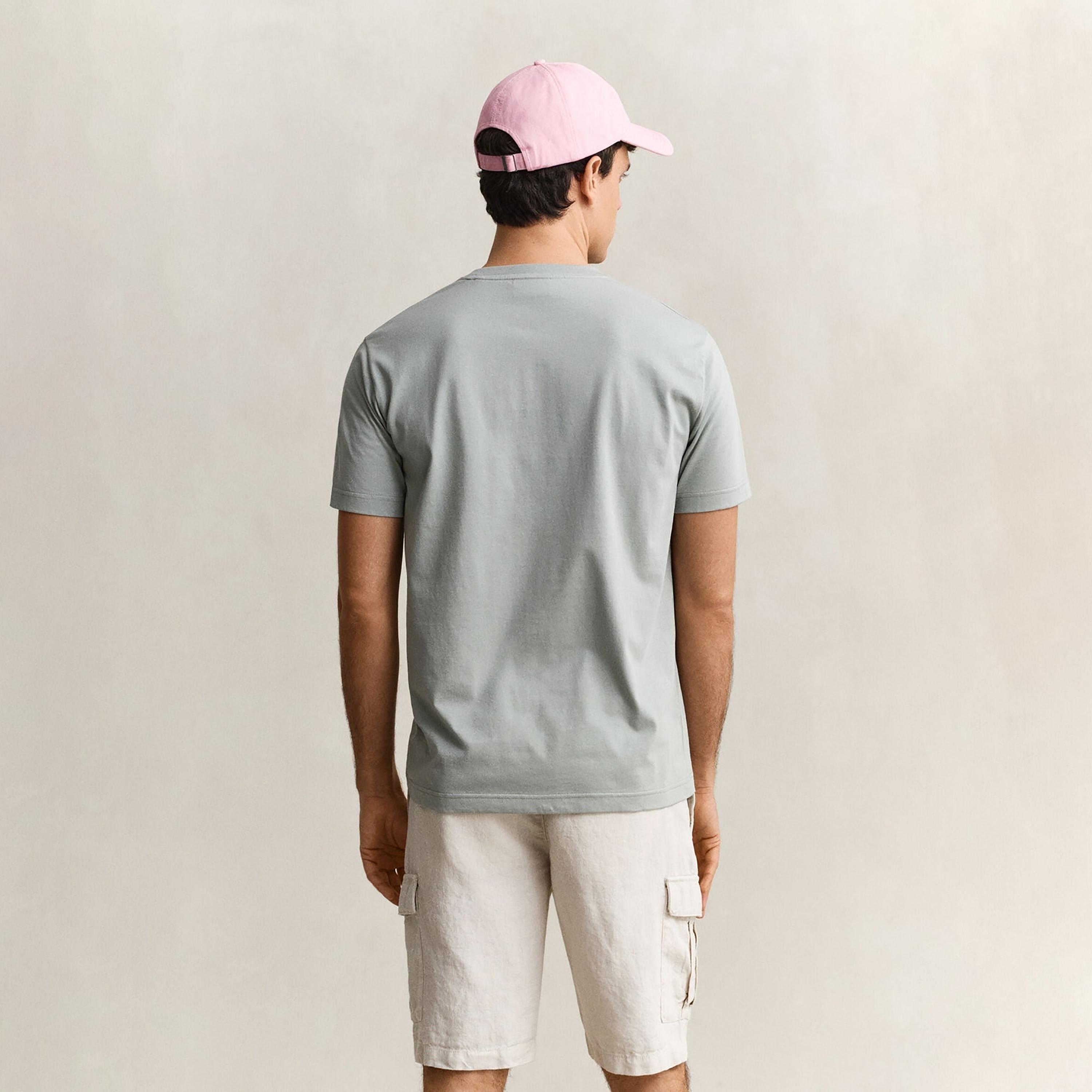 تيشيرت رجالي بياقة دائرية وأكمام قصيرة ومطبوع من جانت.-men-clothing-tshirtsandpolos-tshirts-image-4