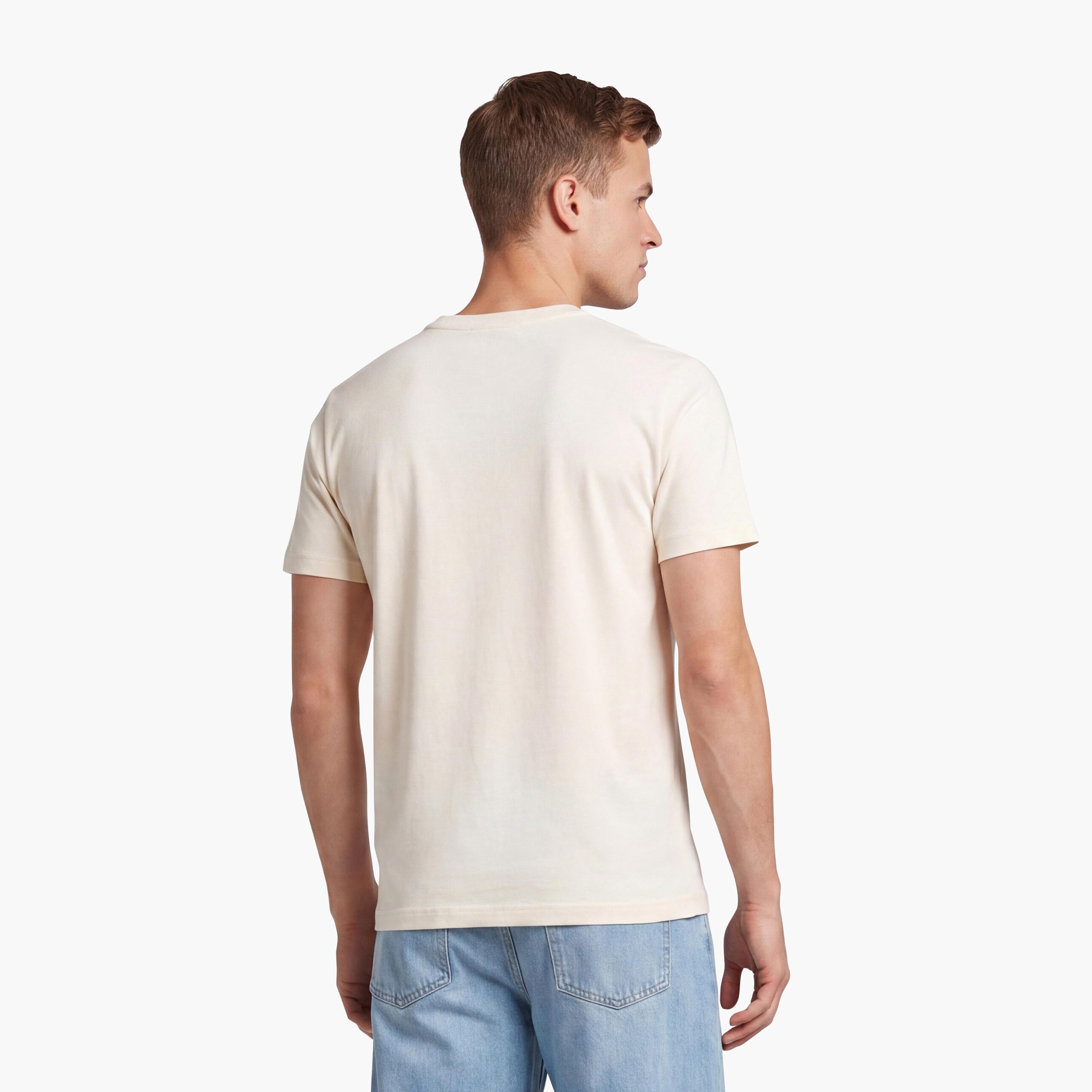 Gant Graphic Regular Fit Short Sleeves Crew Neck Men's T-Shirt-men-clothing-tshirtsandpolos-tshirts-image-4