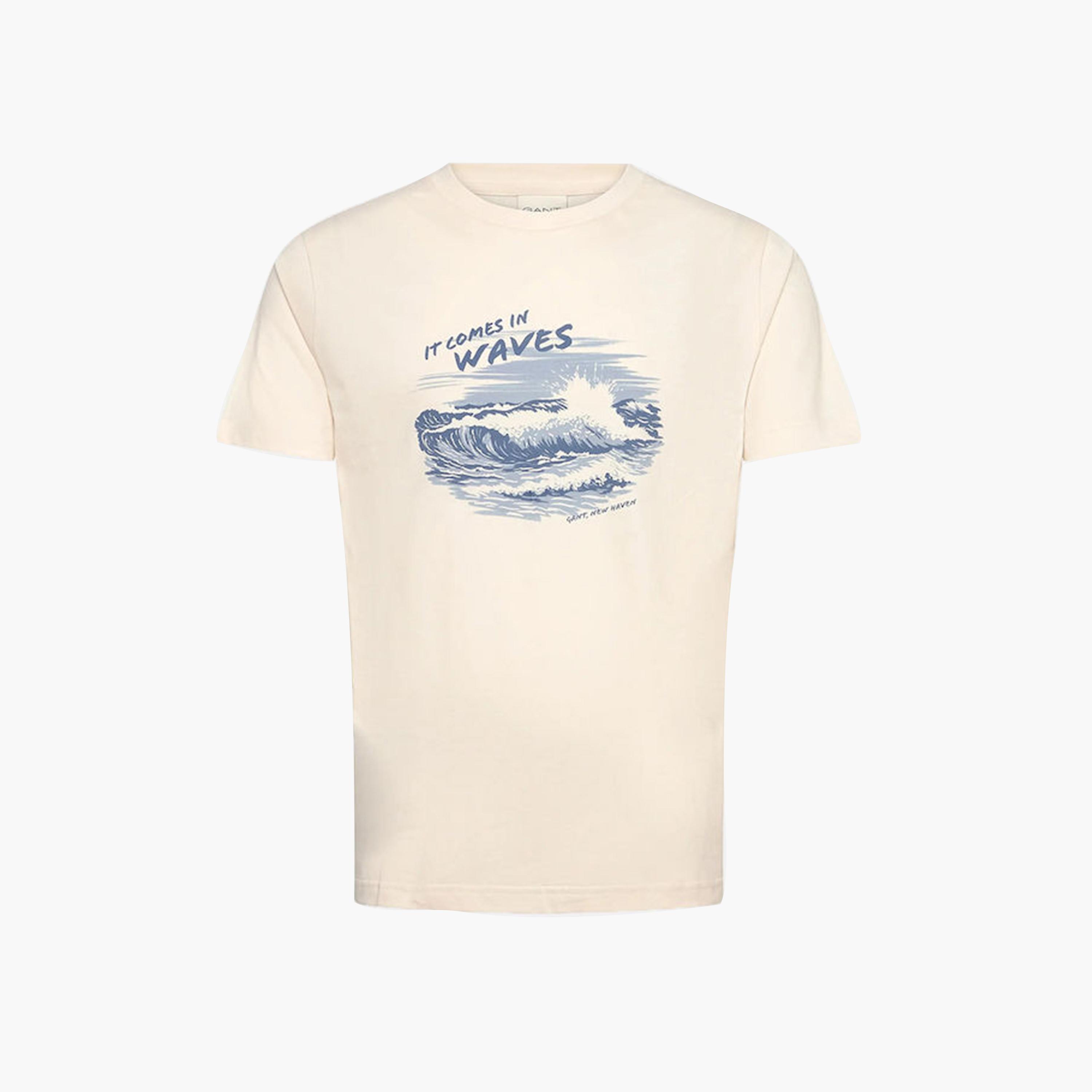 Gant Graphic Regular Fit Short Sleeves Crew Neck Men's T-Shirt-men-clothing-tshirtsandpolos-tshirts-image-6