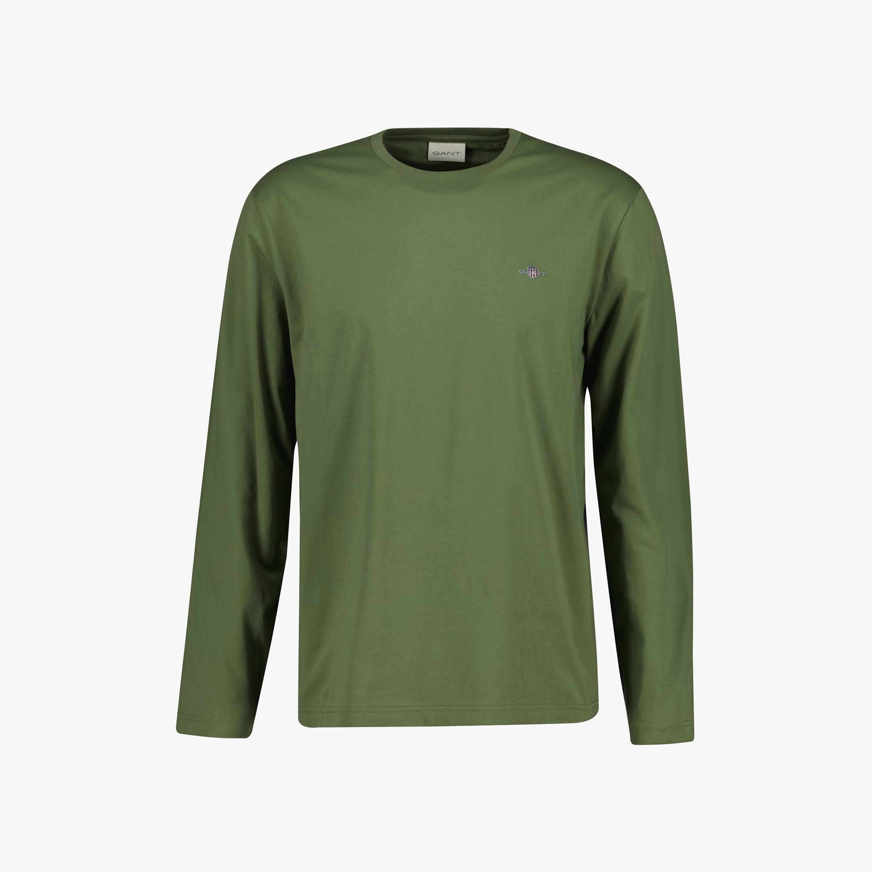 تيشيرت رجالي بياقة دائرية وأكمام طويلة، سادة من جانت-men-clothing-tshirtsandpolos-tshirts-image-13
