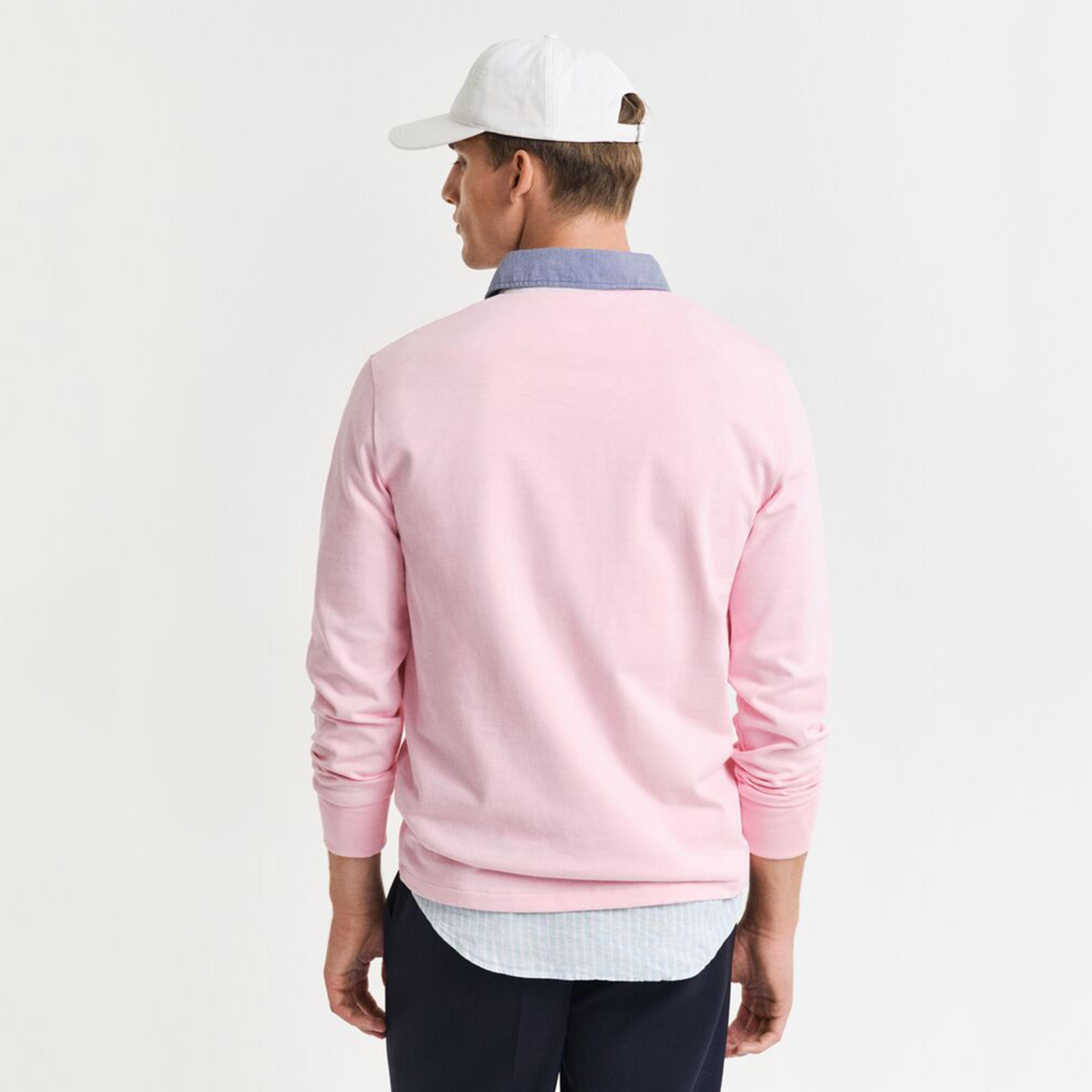 Gant Plain Collared Long Sleeves Men's Rugger T-Shirt-men-clothing-tshirtsandpolos-polos-image-6