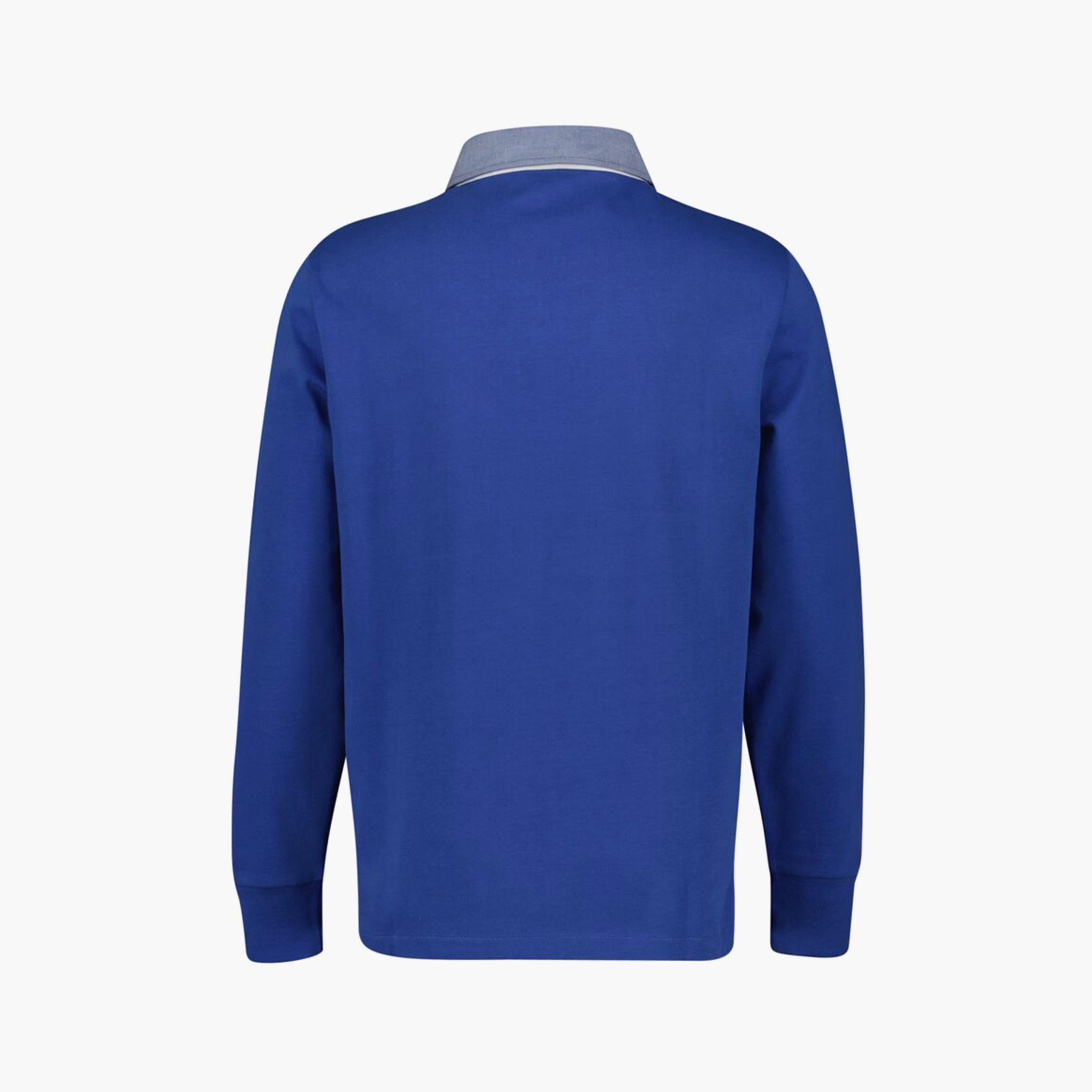 Gant Plain Collared Long Sleeves Men's Rugger T-Shirt-men-clothing-tshirtsandpolos-polos-image-2