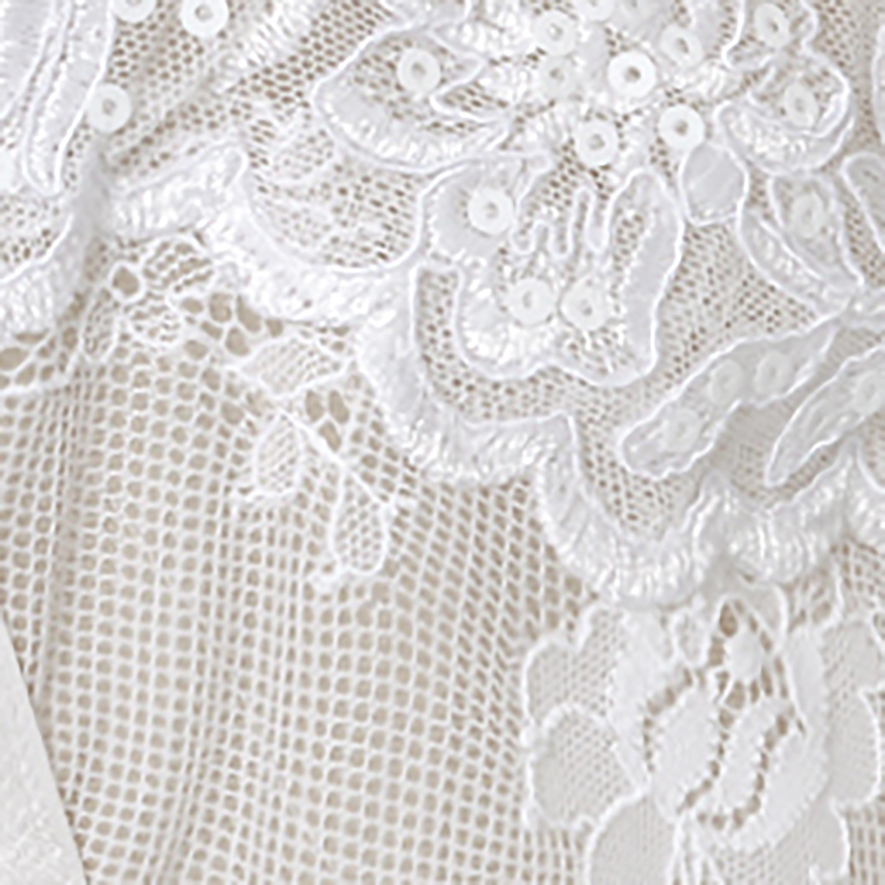 بيبي دول نسائية غير مبطنة بدعم متوسط وبرباط دانتيل بيضاء ذا آيكون من آن سمرز-women-clothing-lingerie-babydollsandbodysuits-image-3