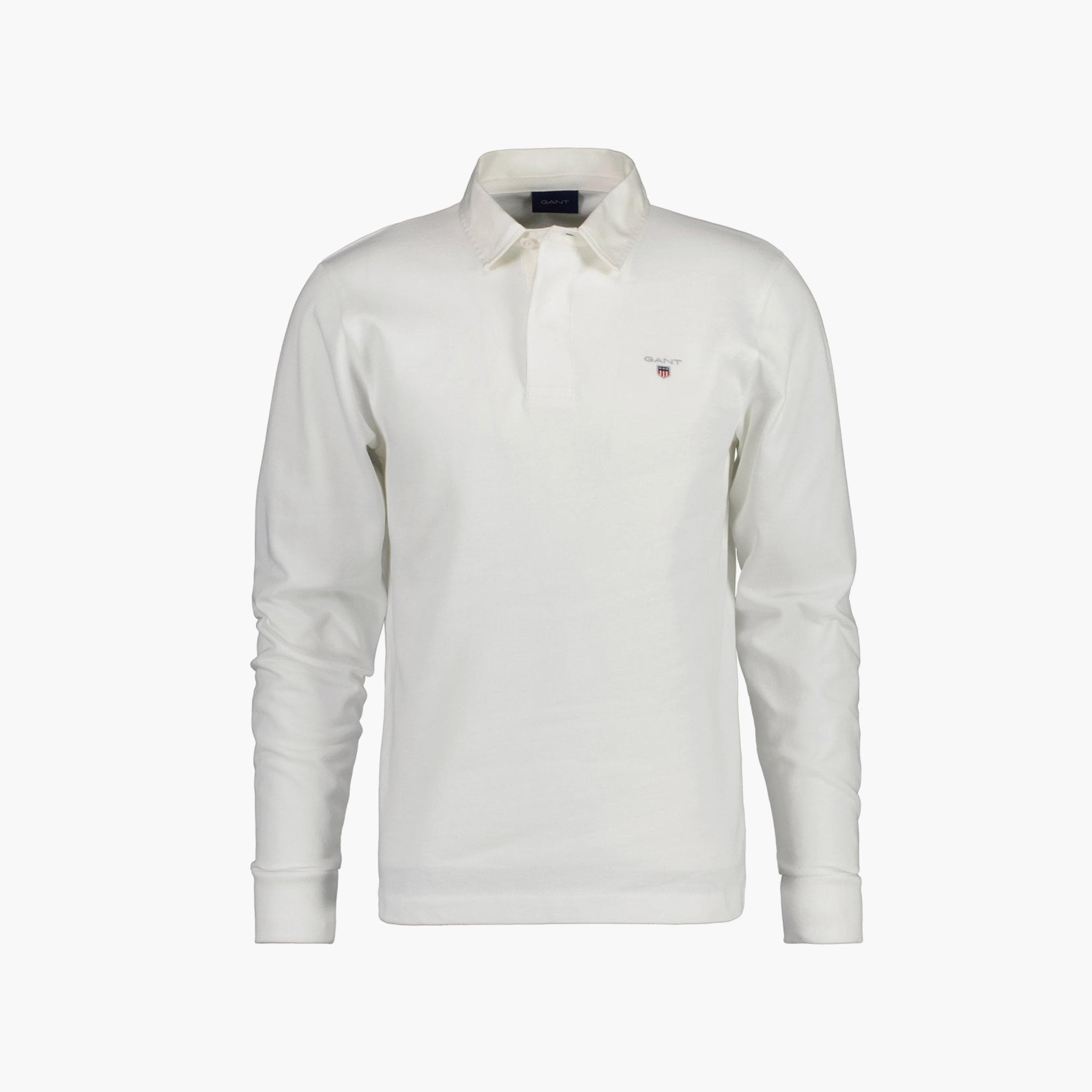 Gant Logo Detail Collared Long Sleeves Polo T-Shirt-men-clothing-tshirtsandpolos-polos-image-1