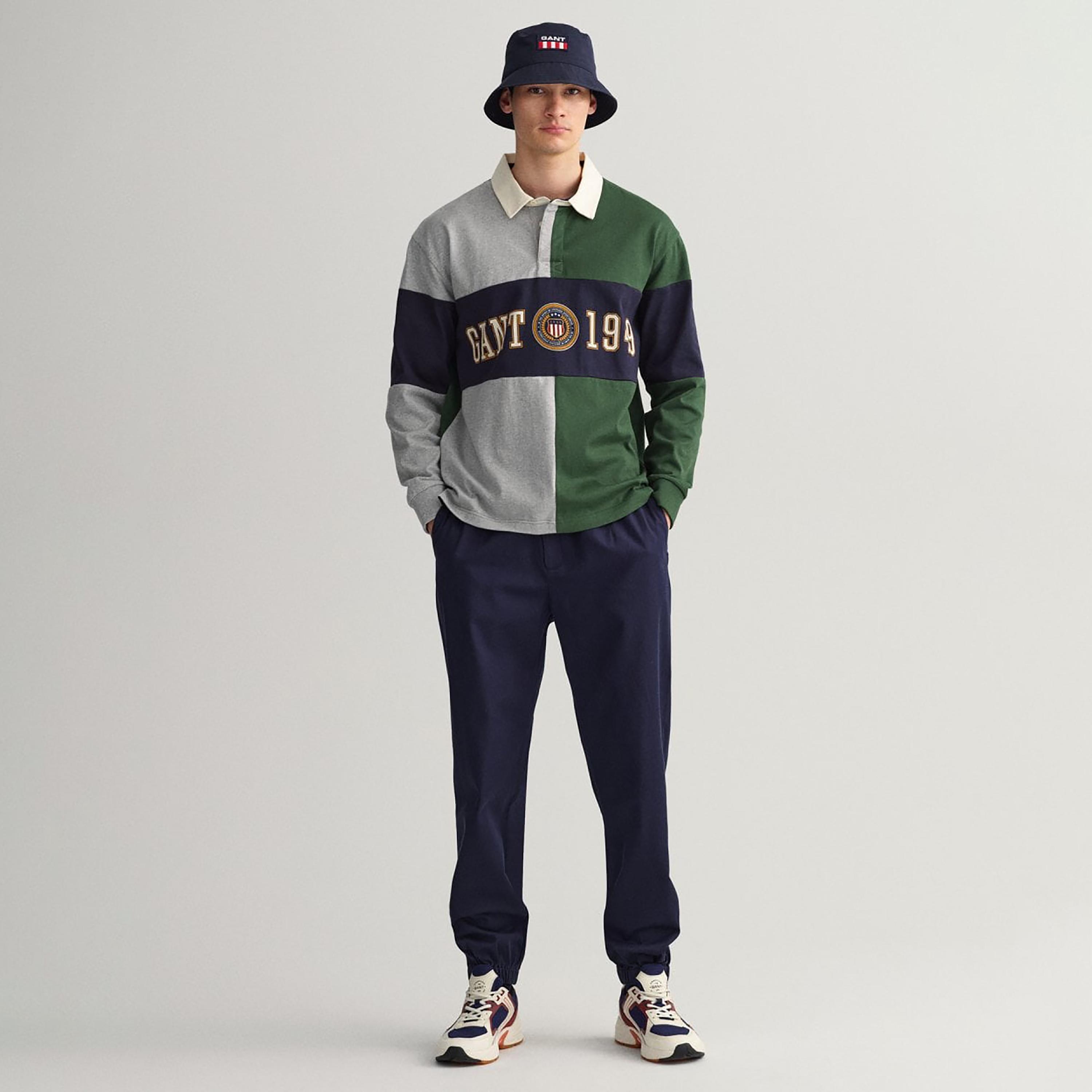 Gant Colour Block Collared Long Sleeves Polo T-Shirt-men-clothing-tshirtsandpolos-polos-image-2