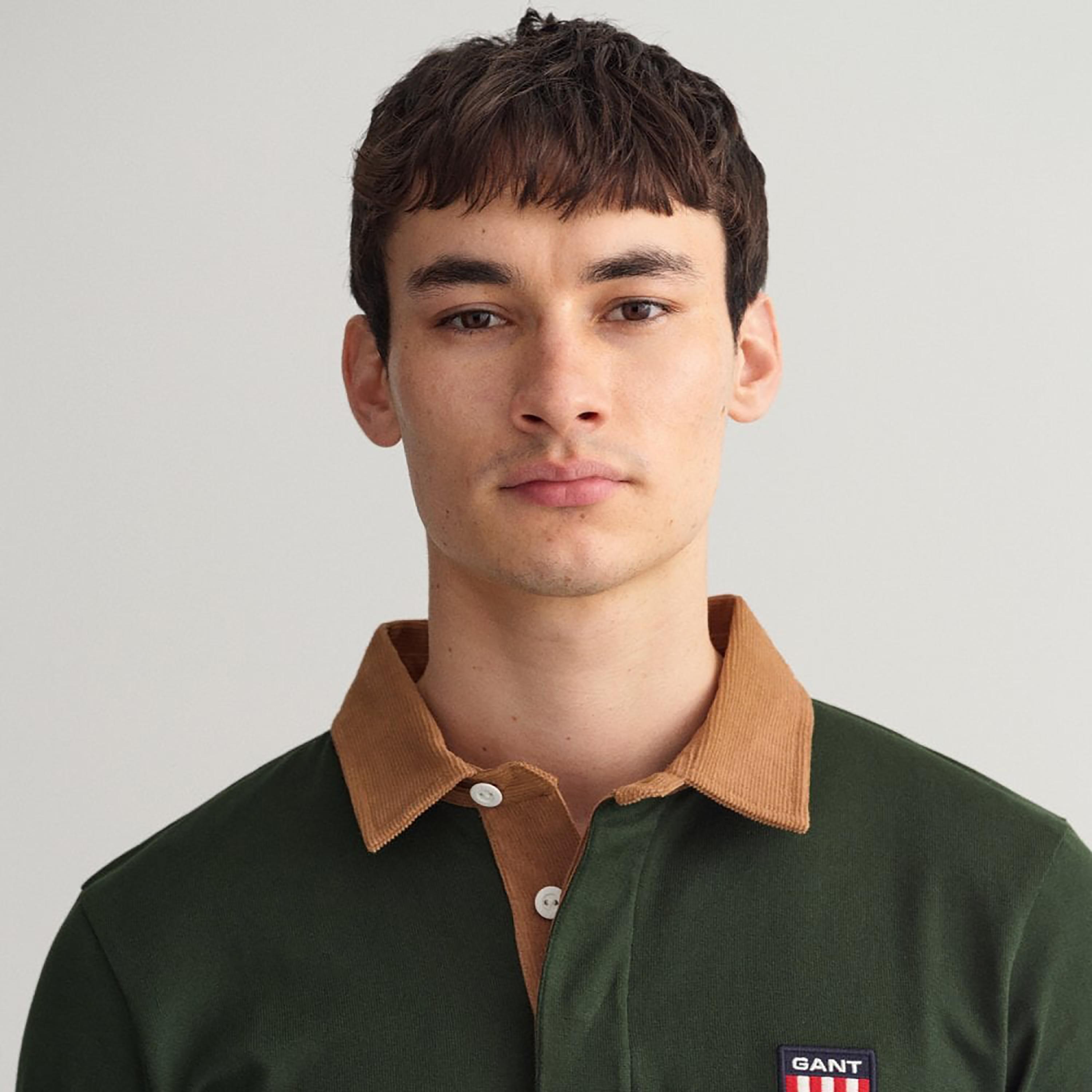 Gant Logo Detail Collared Long Sleeves Polo T-Shirt-men-clothing-tshirtsandpolos-polos-image-3