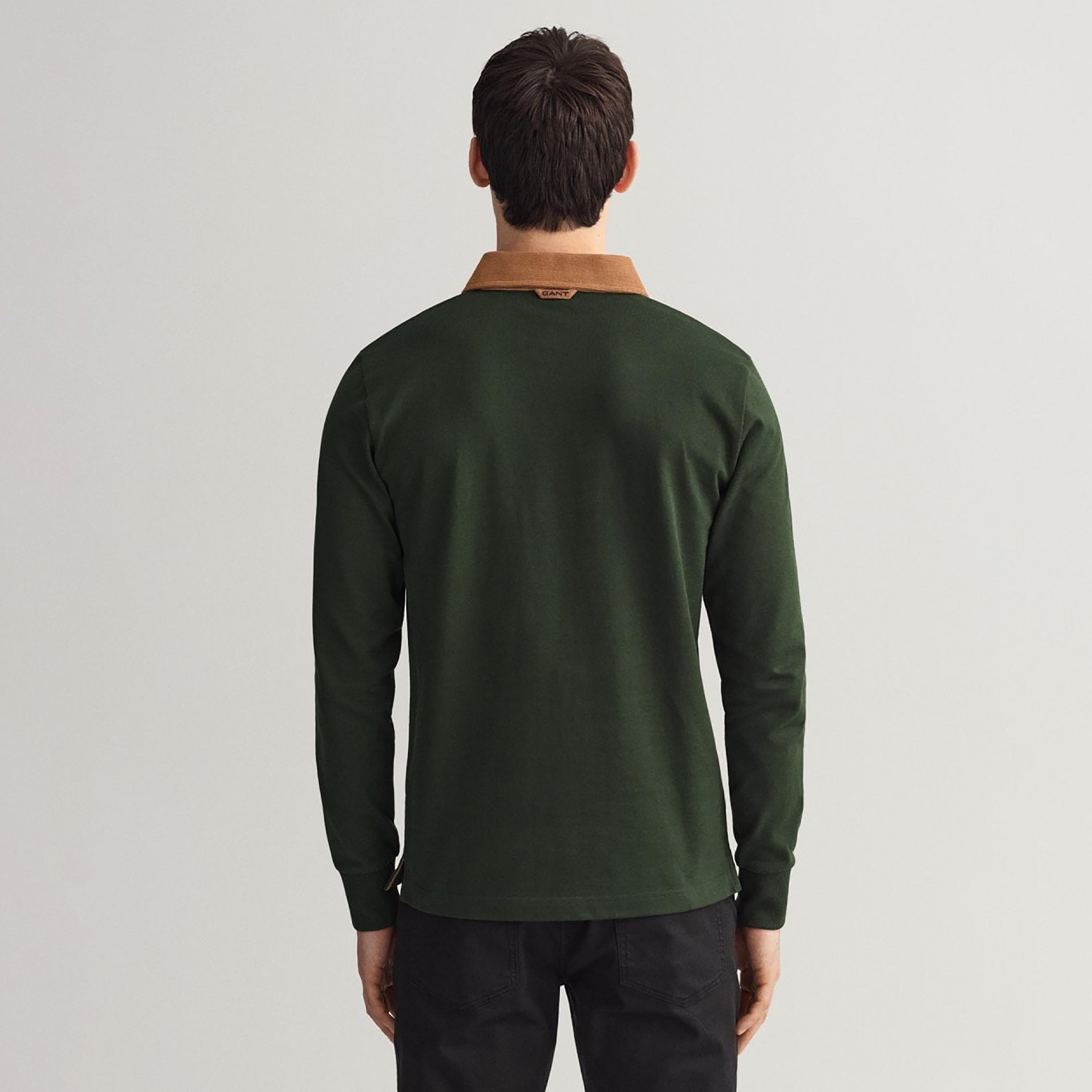Gant Logo Detail Collared Long Sleeves Polo T-Shirt-men-clothing-tshirtsandpolos-polos-image-4