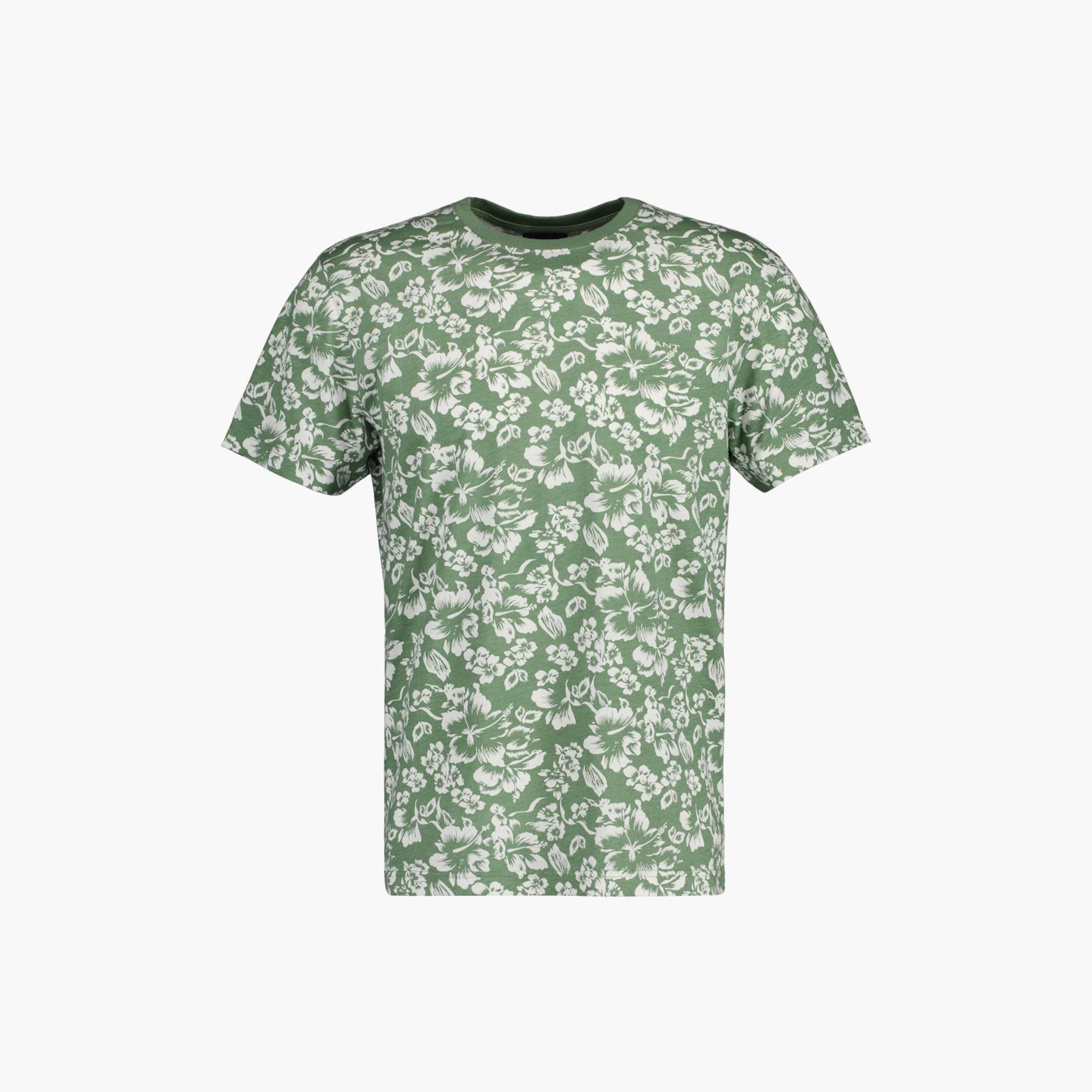 Gant Floral Crew Neck Short Sleeves T-Shirt-men-clothing-tshirtsandpolos-tshirts-image-1