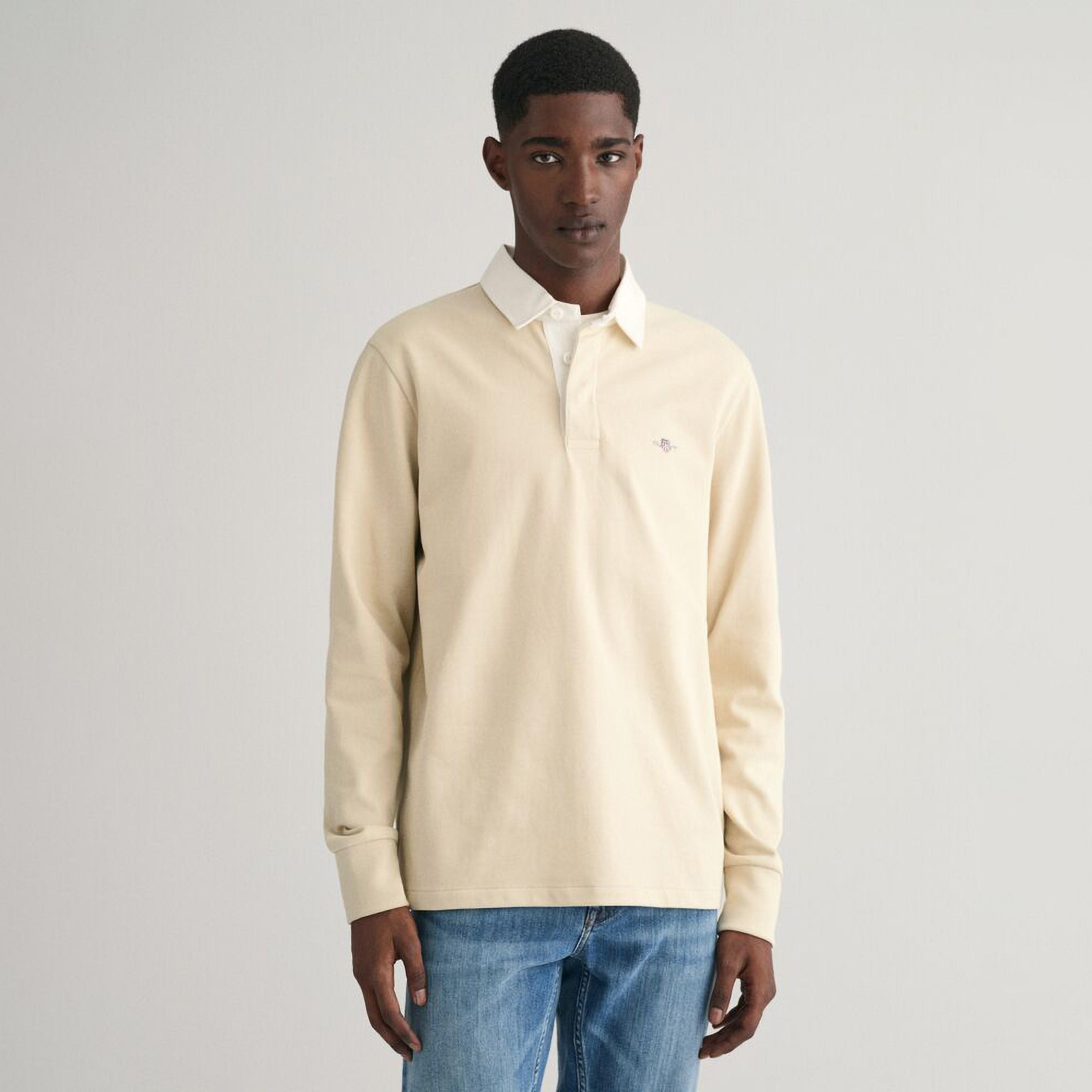 Gant Plain Collared Long Sleeves Men's Rugger-men-clothing-tshirtsandpolos-tshirts-image-6