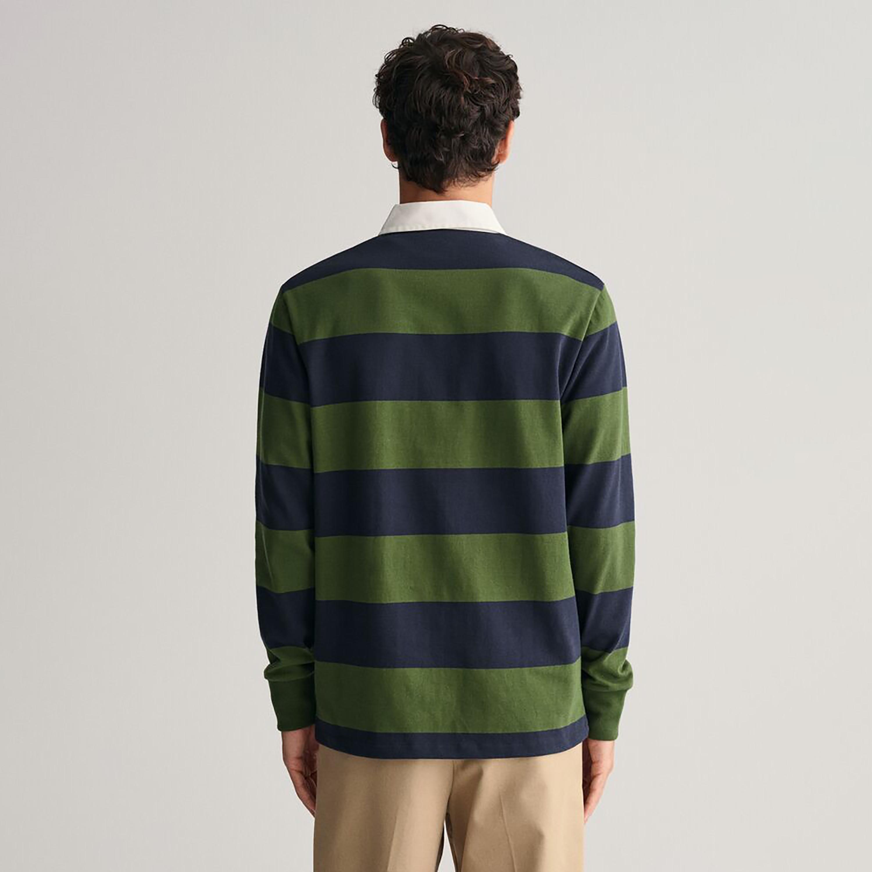 Gant Collared Long Sleeves Shield Barstriped Heavy Rugger Polo T-Shirt-men-clothing-tshirtsandpolos-polos-image-8