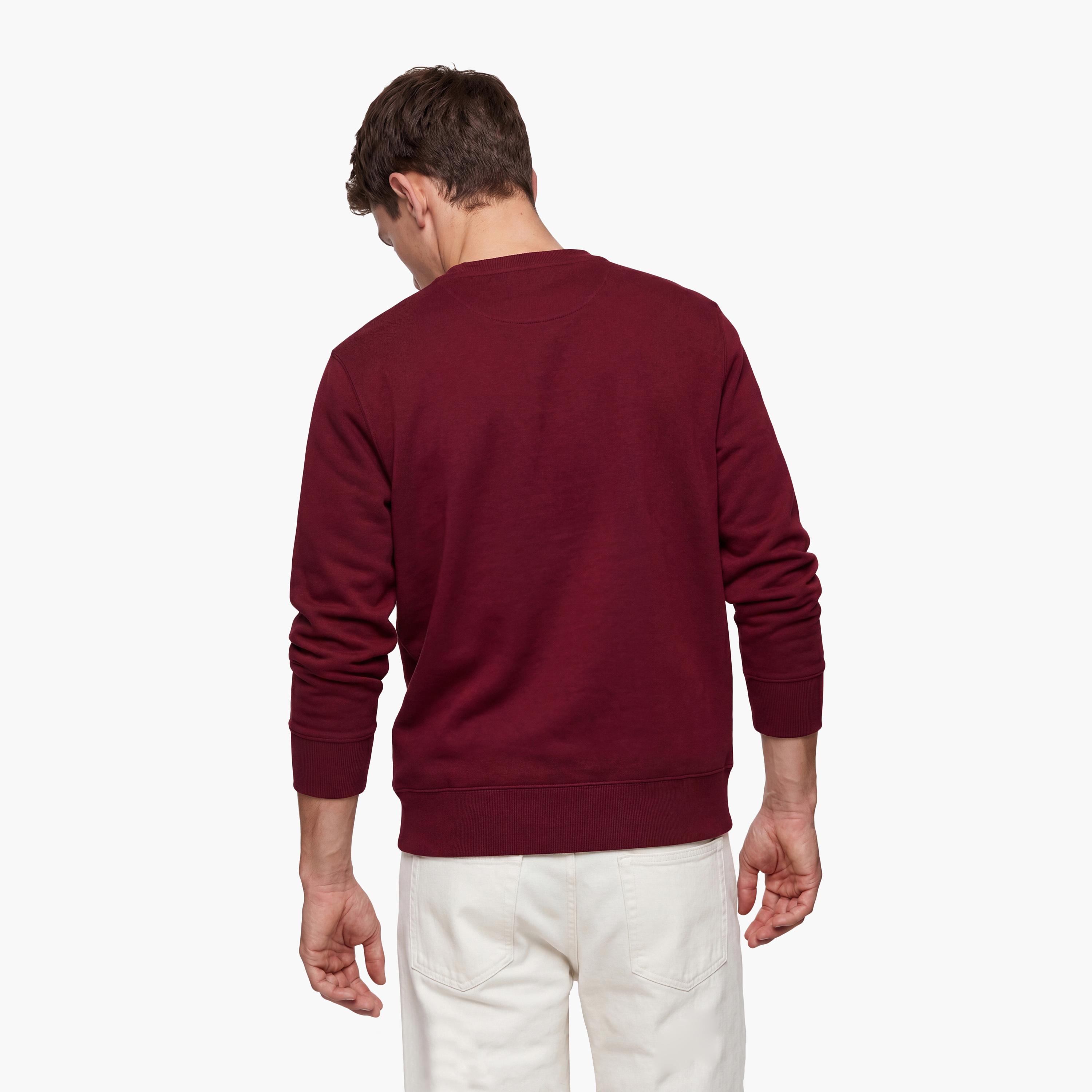 Gant Logo Detail Crew Neck Sweatshirt-men-winterwear-hoodiesandsweatshirts-image-4