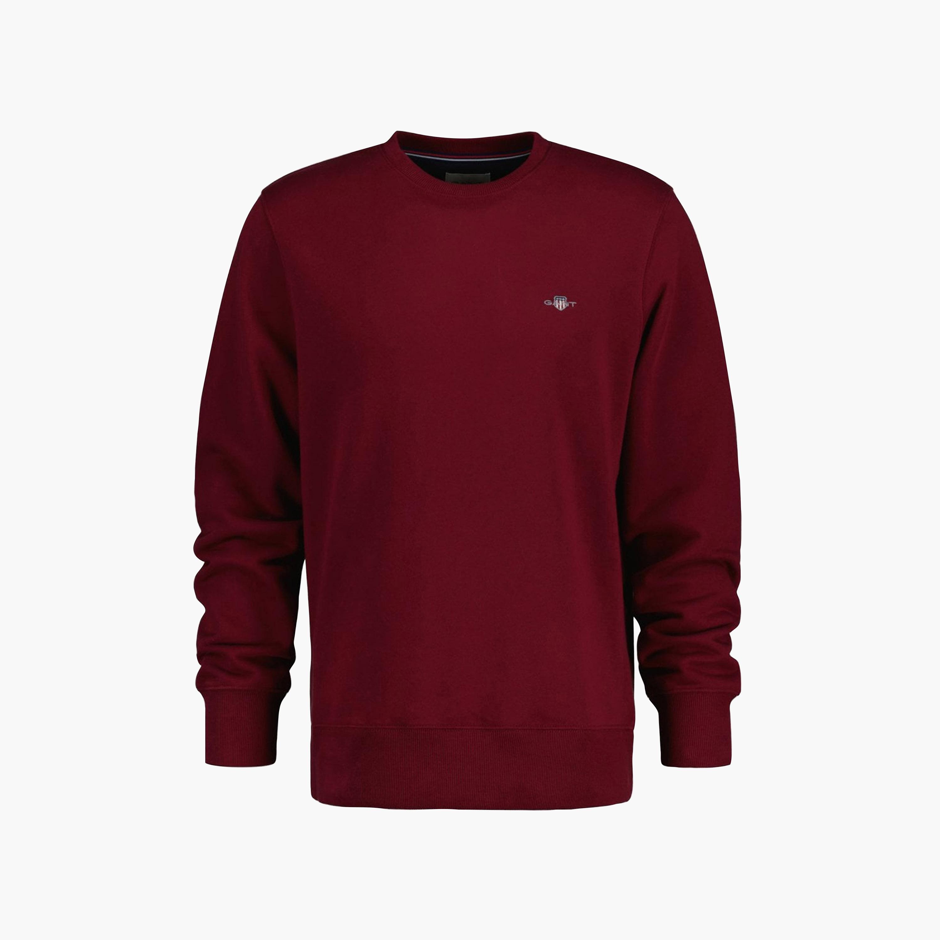 Gant Logo Detail Crew Neck Sweatshirt-men-winterwear-hoodiesandsweatshirts-image-6