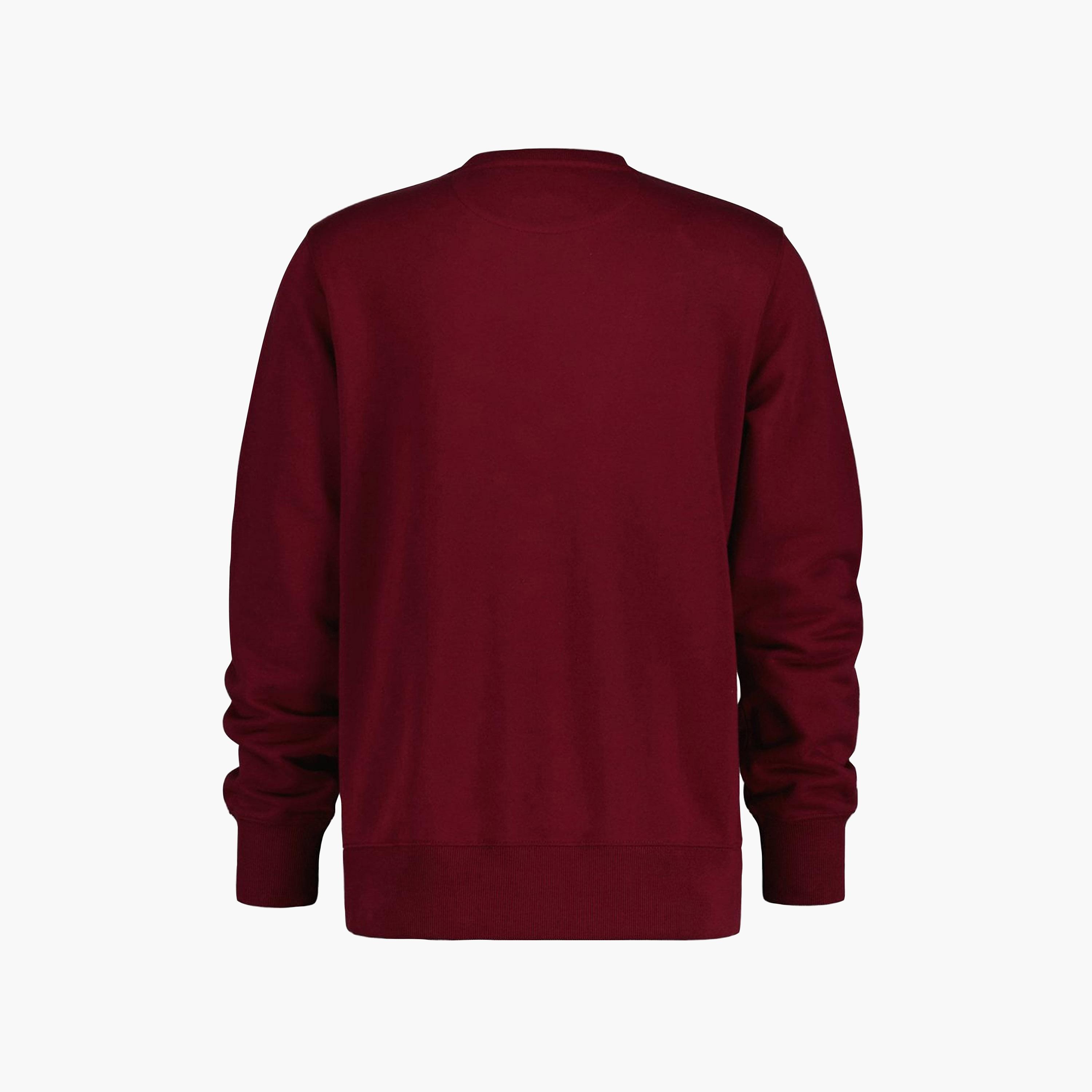 Gant Logo Detail Crew Neck Sweatshirt-men-winterwear-hoodiesandsweatshirts-image-7