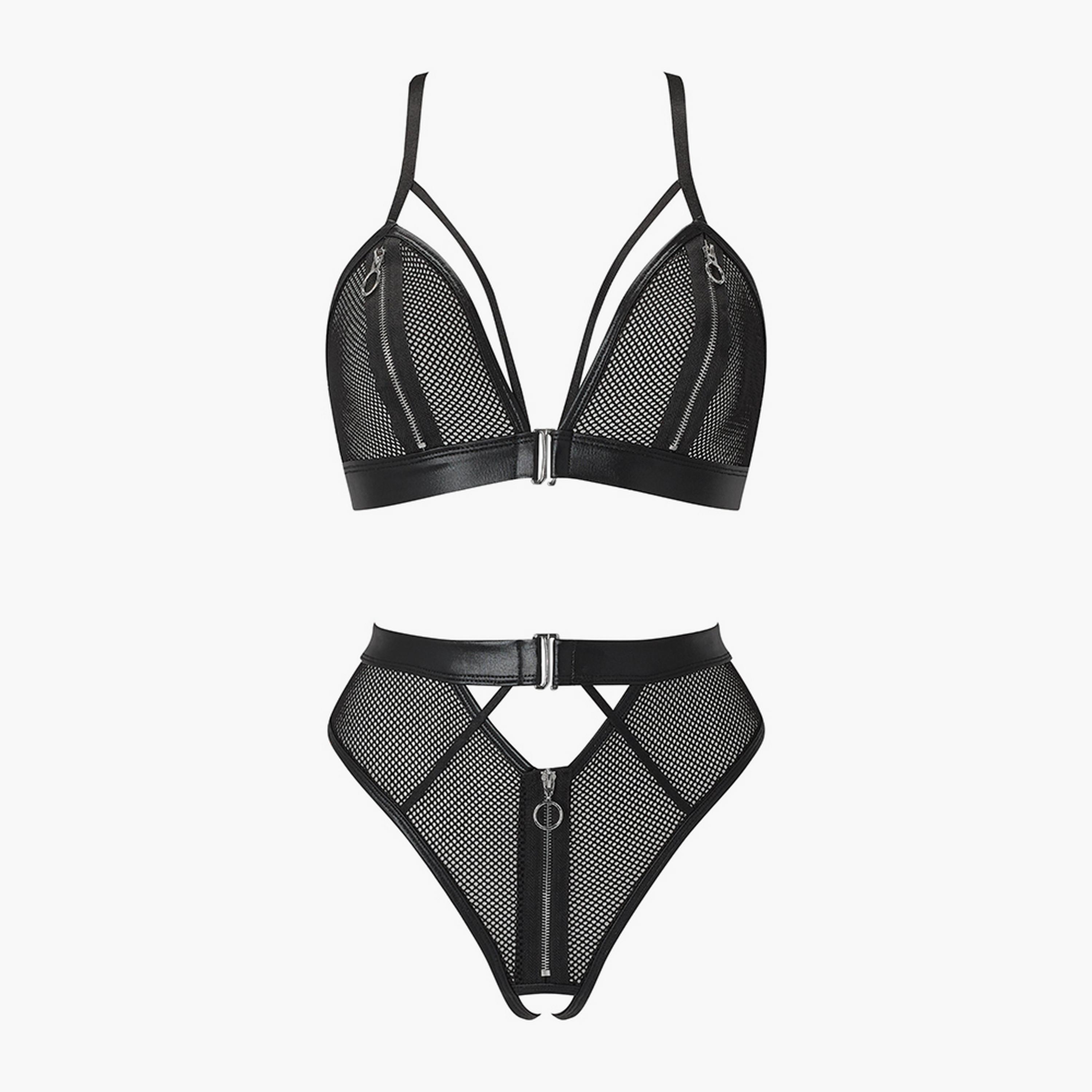 طقم لانجري نسائي دانتيل مفتوح الكروشيه من آن سمرز-women-clothing-lingerie-lingeriesets-image-4