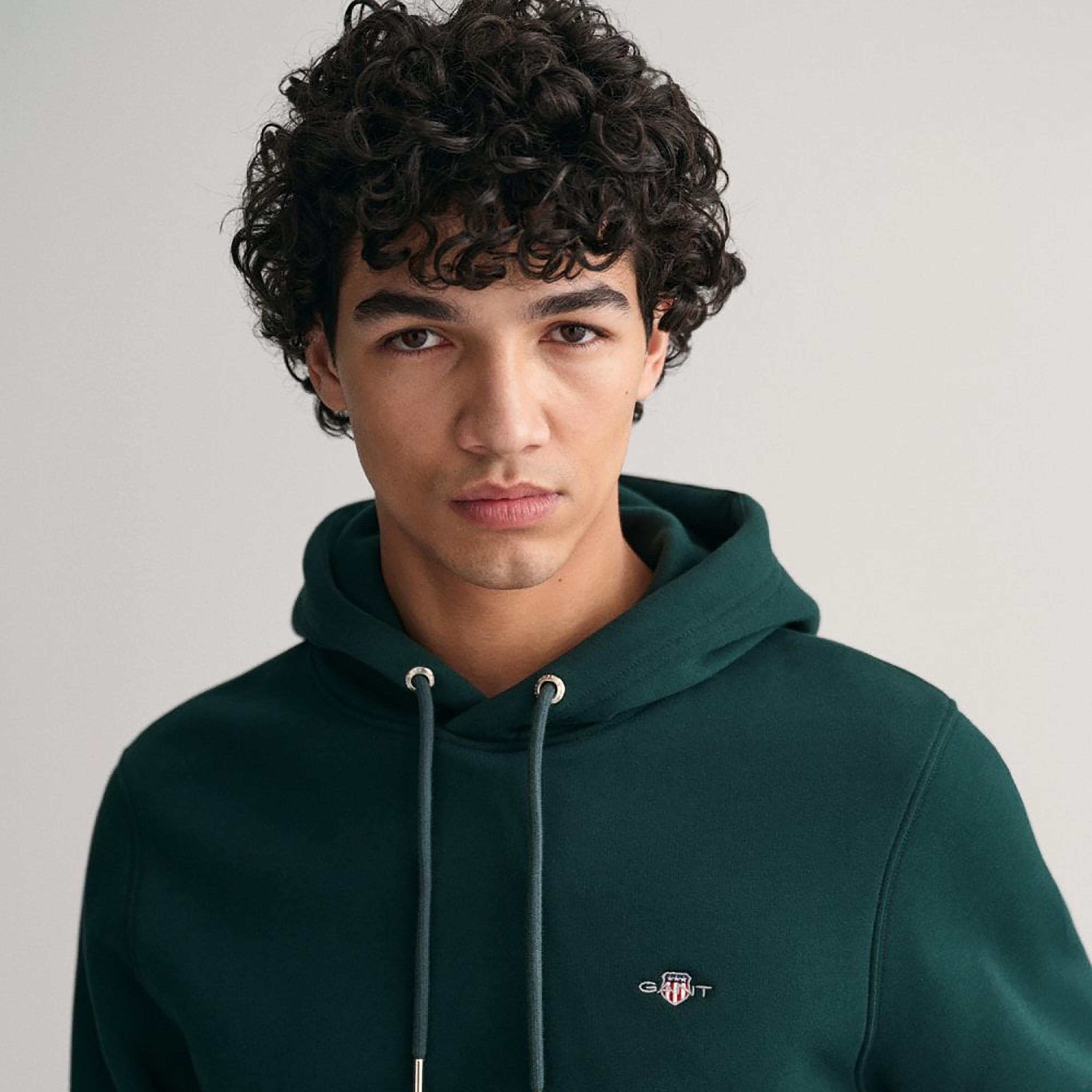 جانت لوجو تفصيل هوديي مع جيب الكنغر-men-winterwear-hoodiesandsweatshirts-image-3