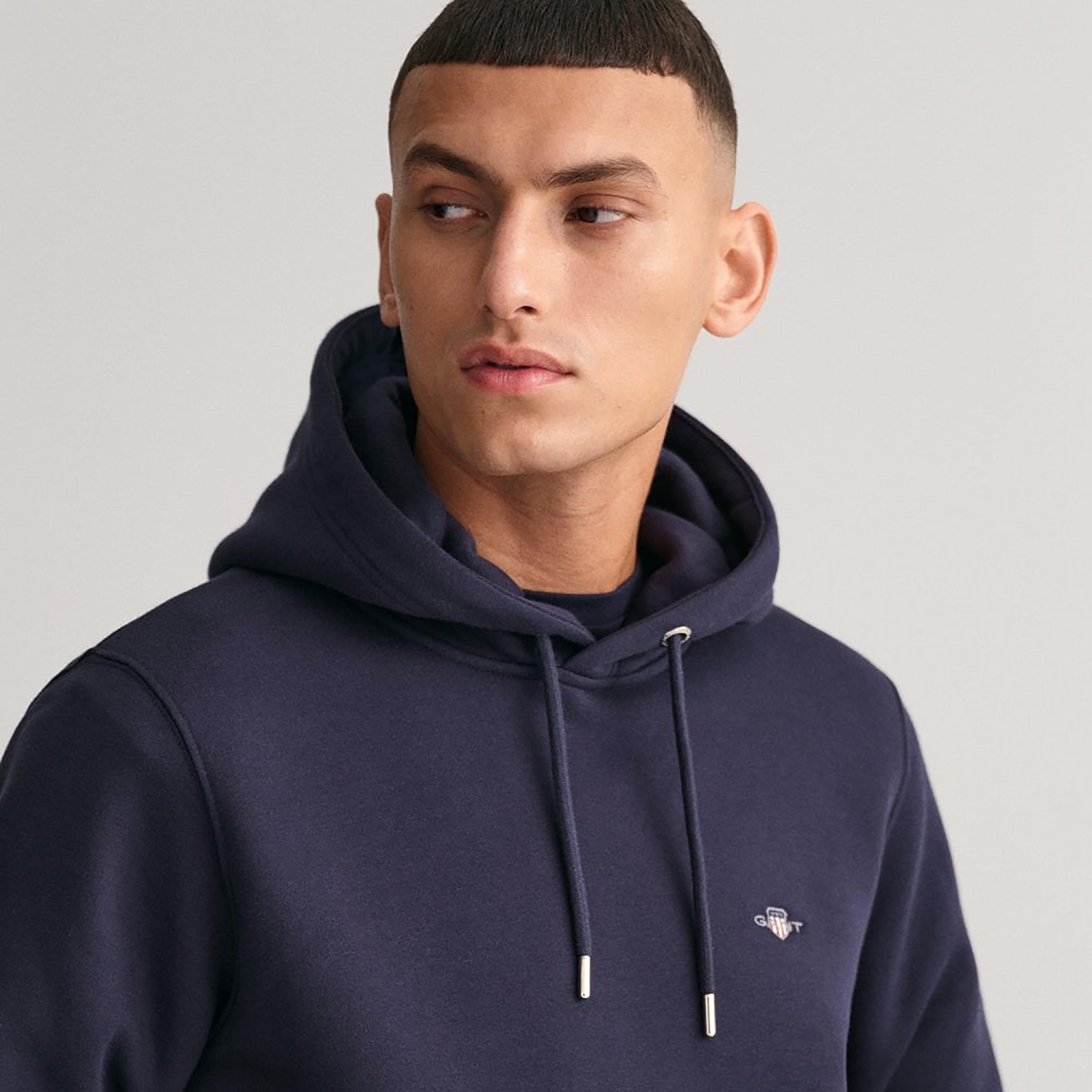 جانت لوجو تفصيل هوديي مع جيب الكنغر-men-winterwear-hoodiesandsweatshirts-image-3