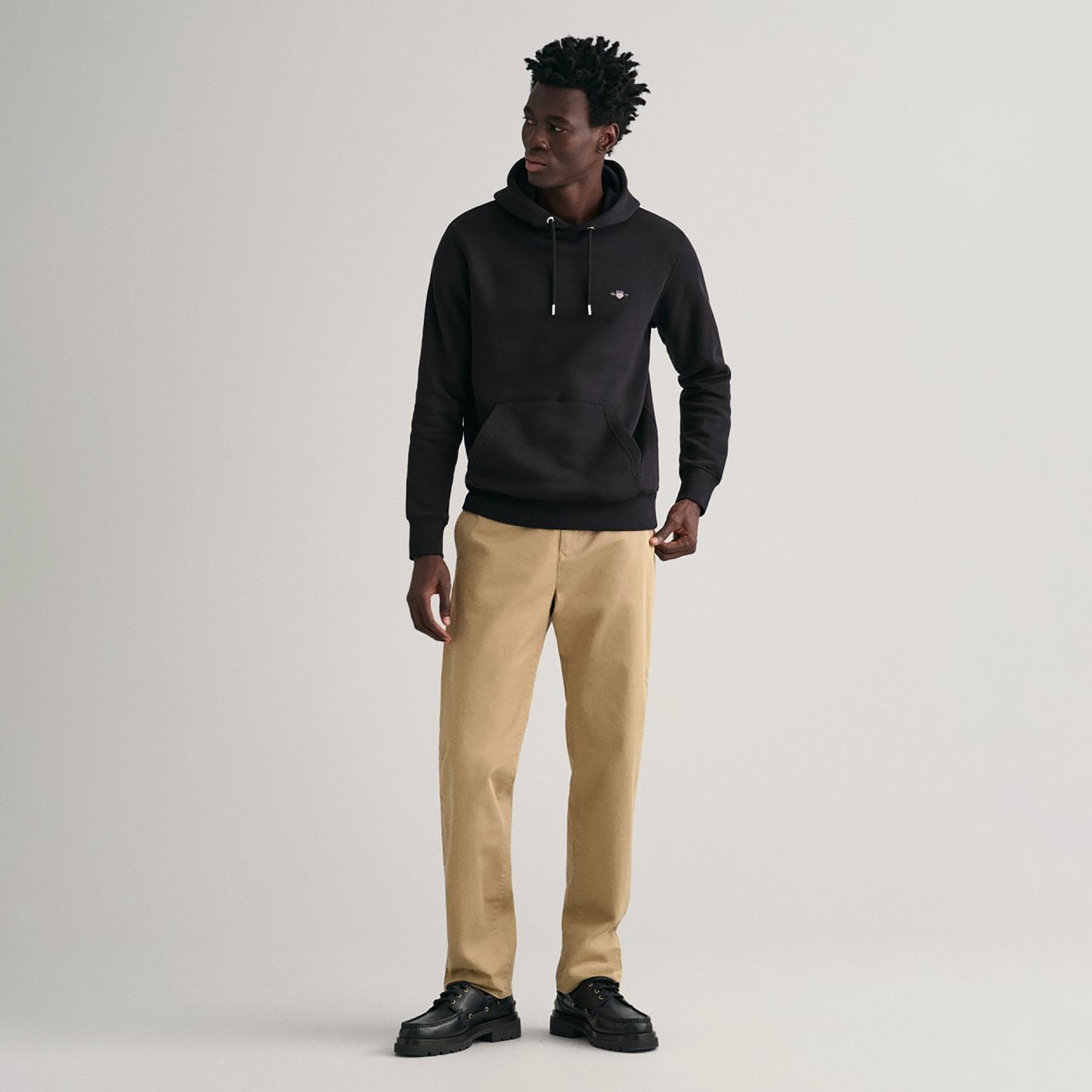 جانت لوجو تفصيل هوديي مع جيب الكنغر-men-winterwear-hoodiesandsweatshirts-image-2