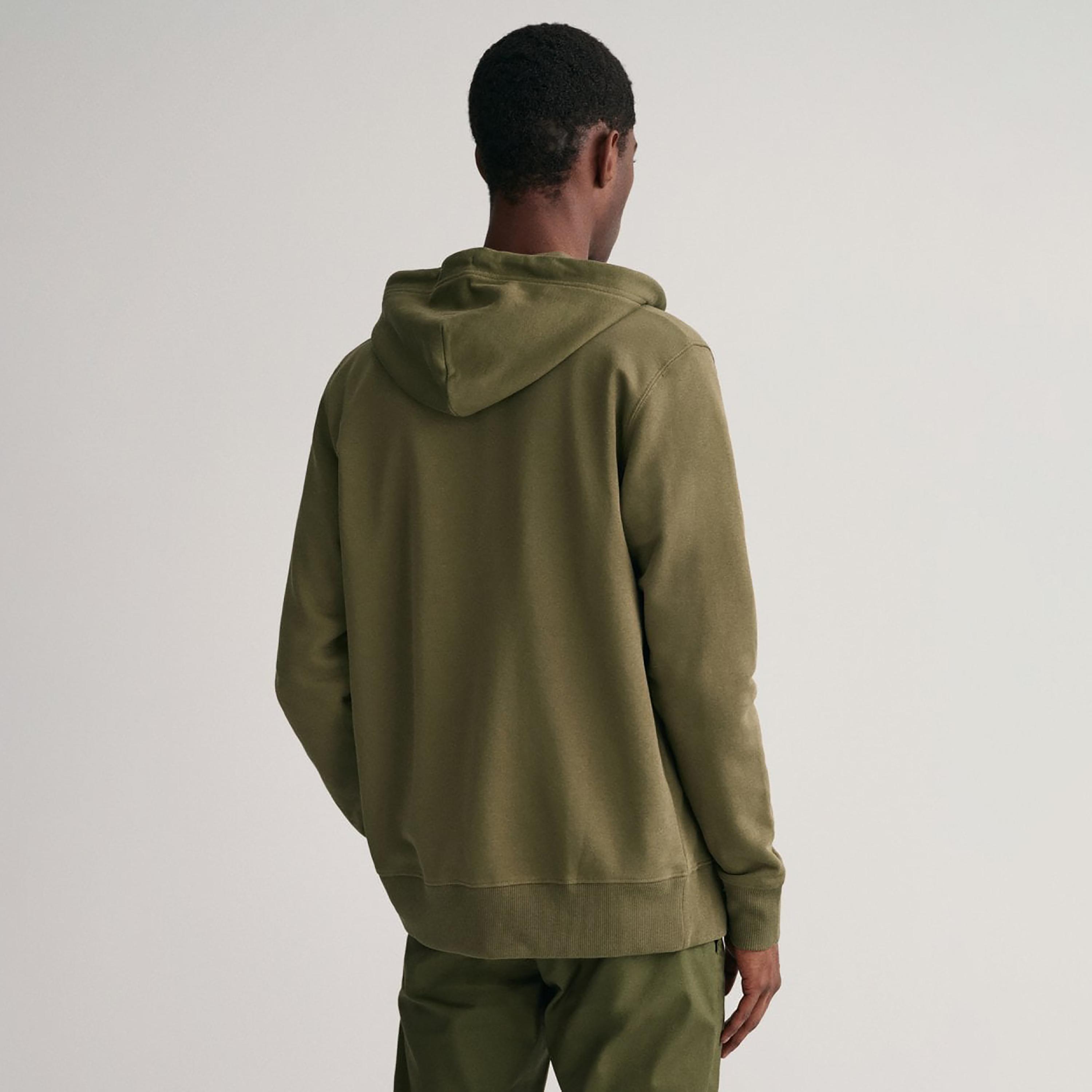 Gant Logo Detail Zip Through Hoodie with Split Pocket-men-winterwear-hoodiesandsweatshirts-image-4