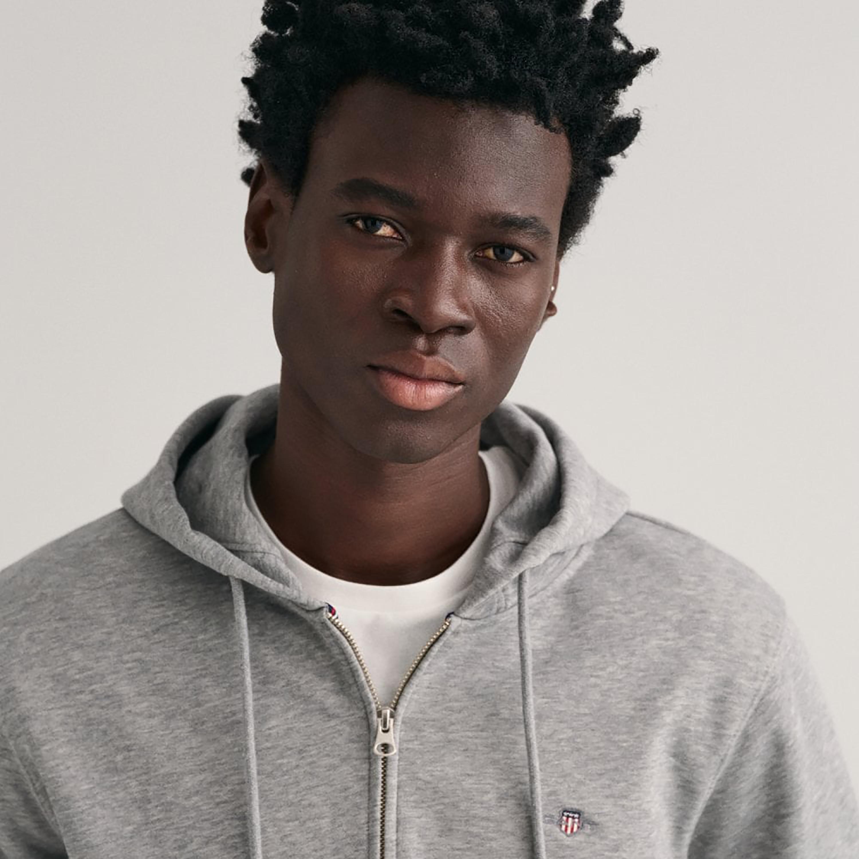 Gant Logo Detail Zip Through Hoodie with Split Pocket-men-winterwear-hoodiesandsweatshirts-image-3