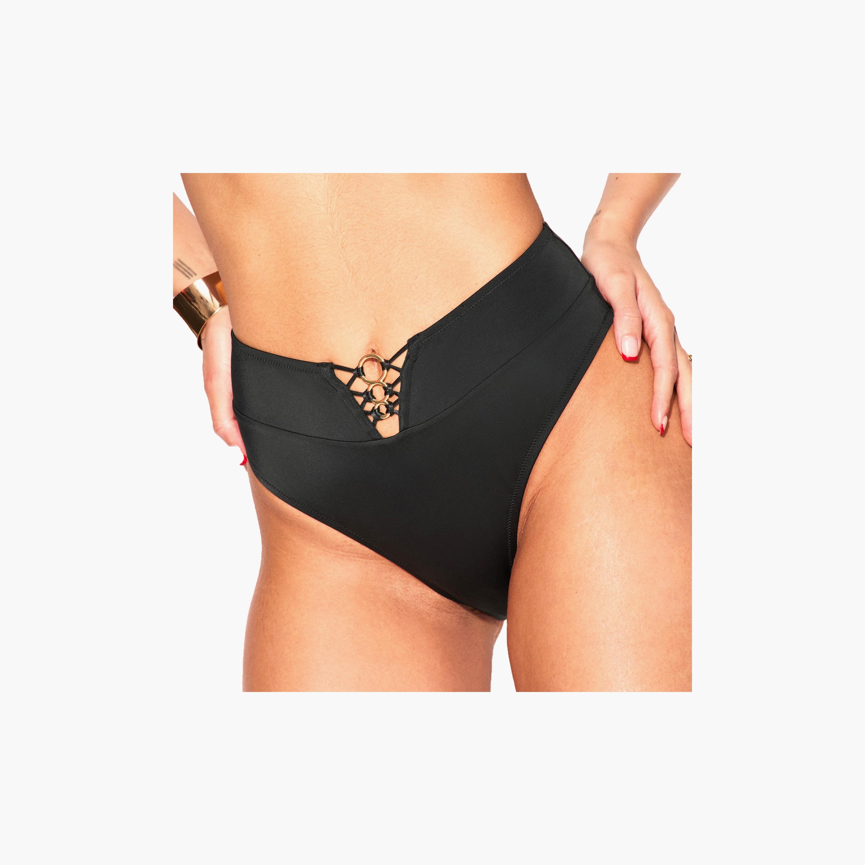 Ann Summers Miami Dreams Plain High Waist Women's Bikini Bottom-women-clothing-swimandbeach-bikinis-image-5
