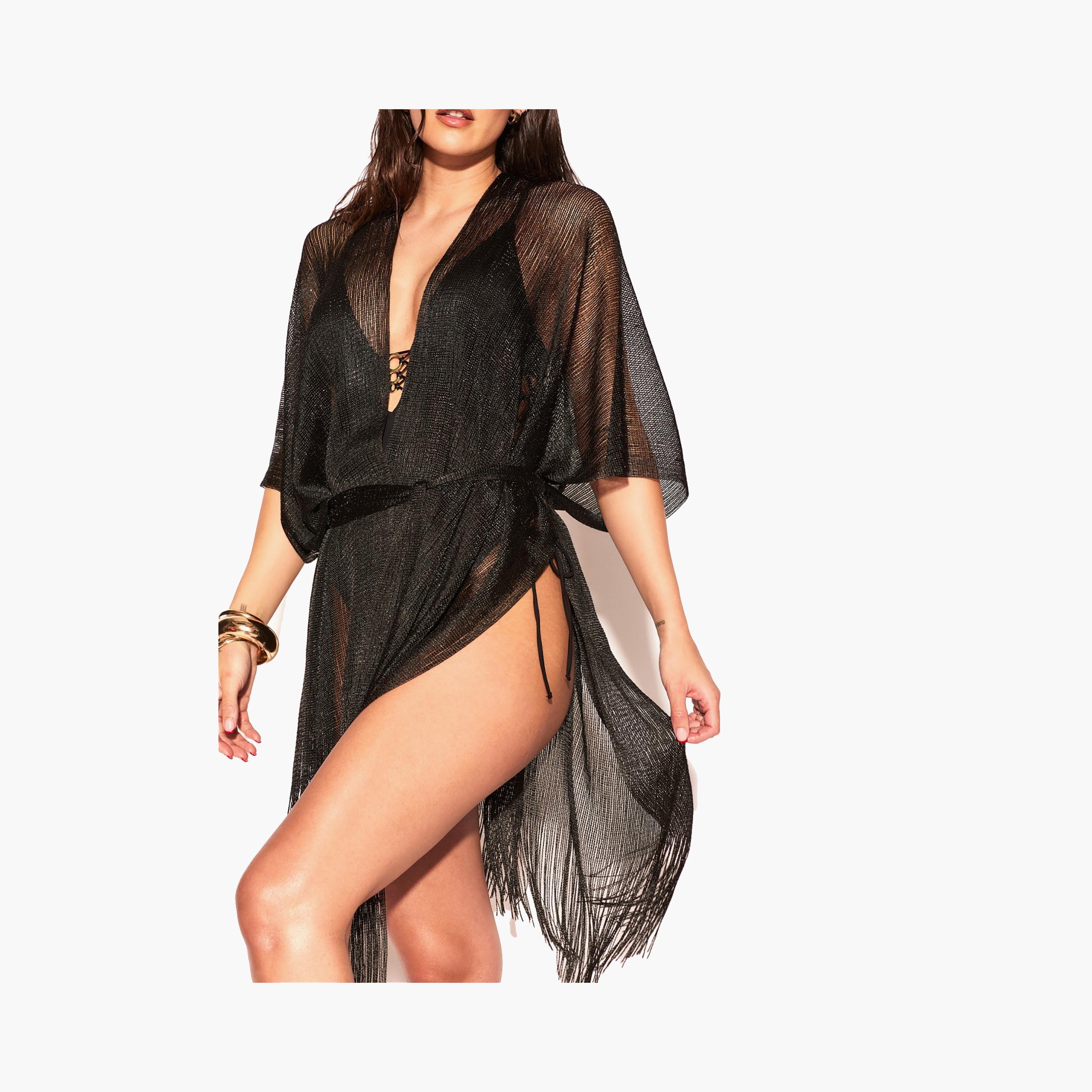 Ann Summers Textured Women's Kuta Robe-women-clothing-swimandbeach-swimsuits-image-3