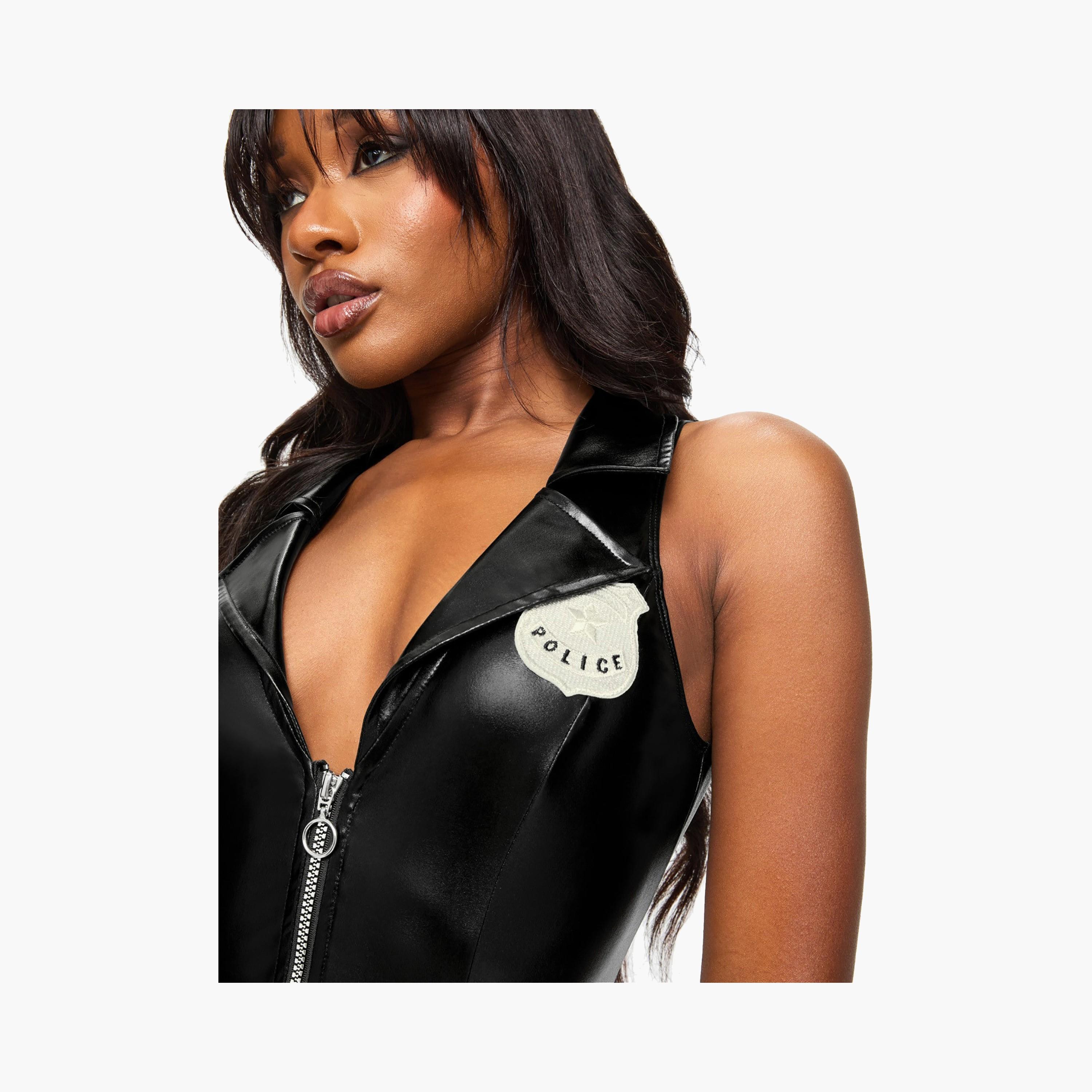 فستان شرطية نسائي أسود أندر أريست من آن سمرز-women-clothing-lingerie-babydollsandbodysuits-image-3
