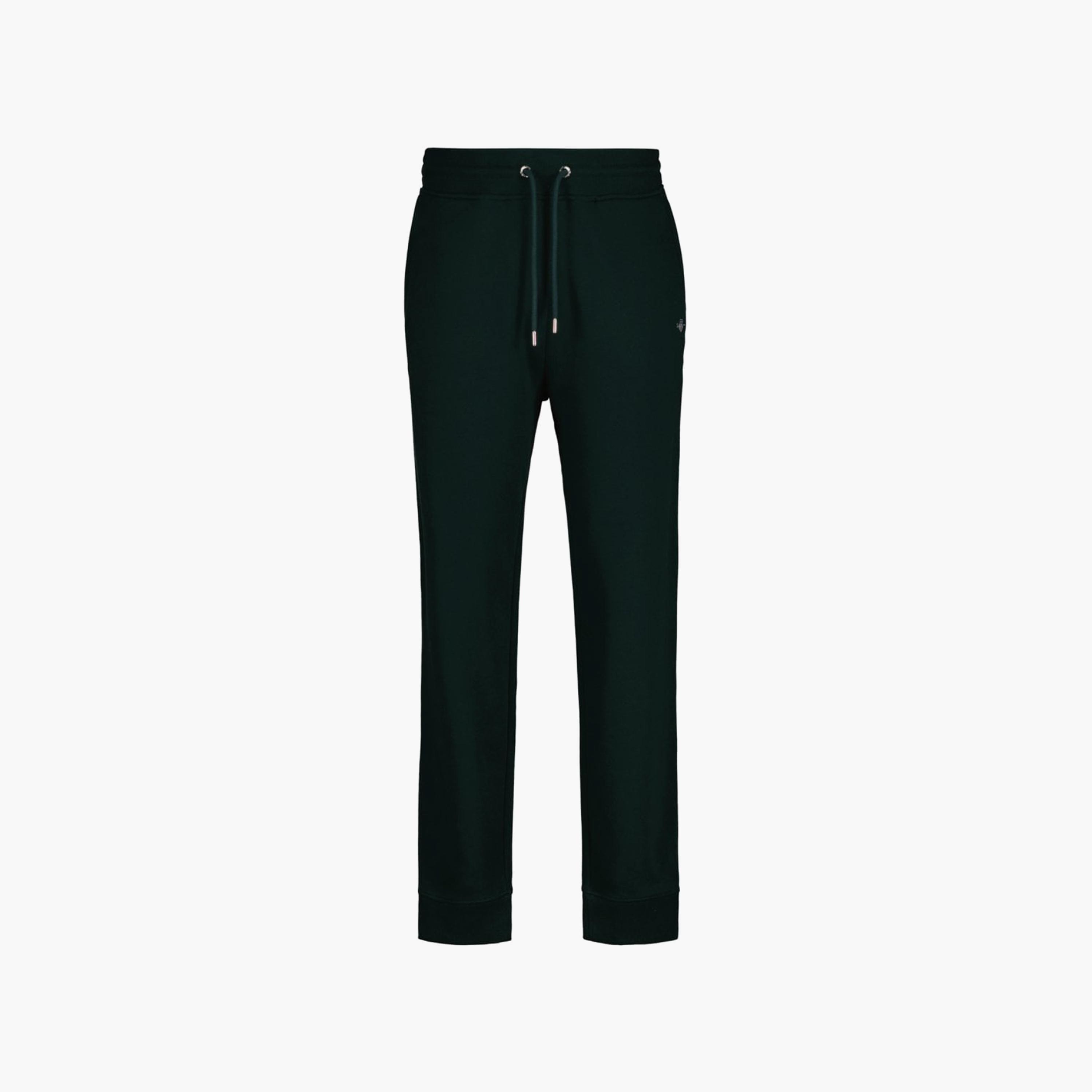 Gant Logo Detail Mid-Rise Drawstring Sweatpants-men-clothing-bottoms-joggers-image-1