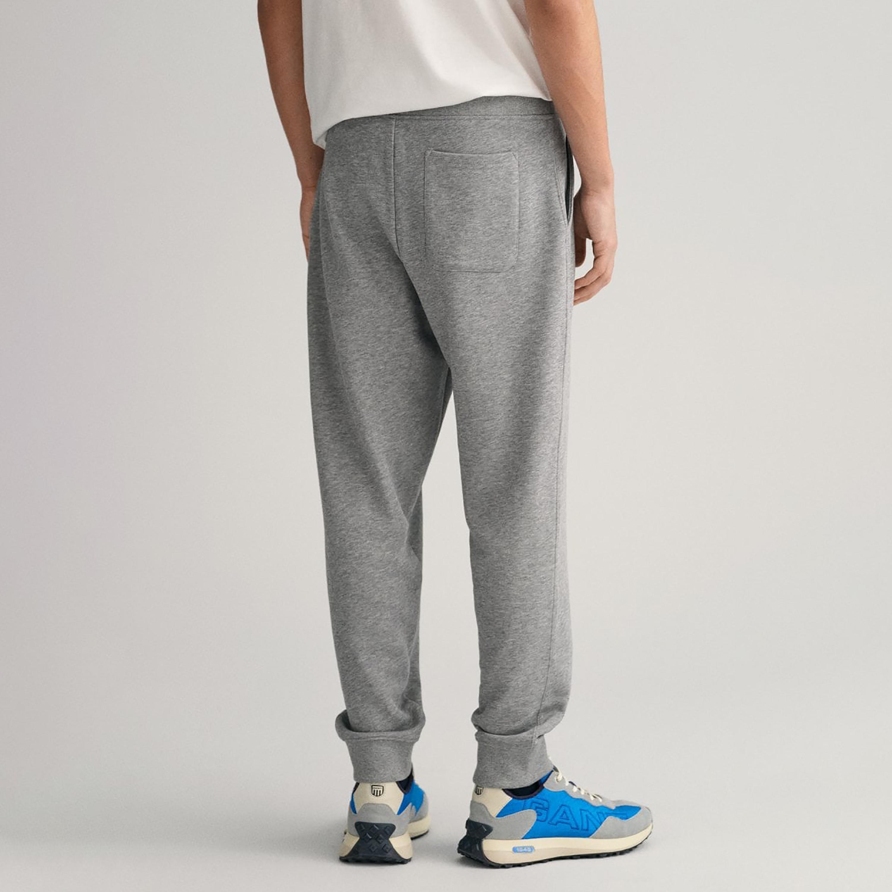 Gant Logo Detail Mid-Rise Drawstring Sweatpants-men-clothing-bottoms-joggers-image-3