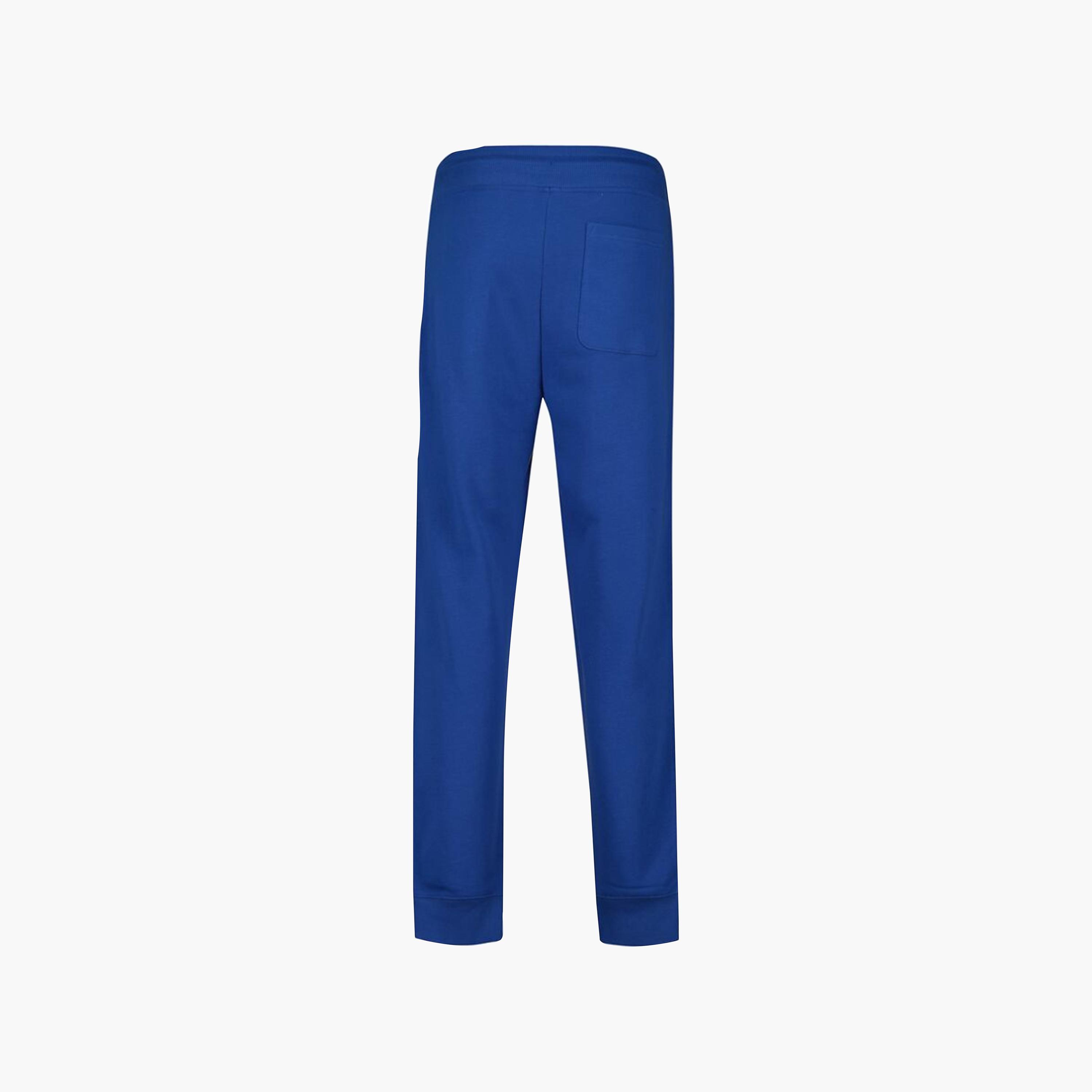 بنطال رياضي (جوغر) رجالي سادة بخصر متوسط الارتفاع ورباط قابل للتعديل من غانت-men-clothing-bottoms-joggers-image-7