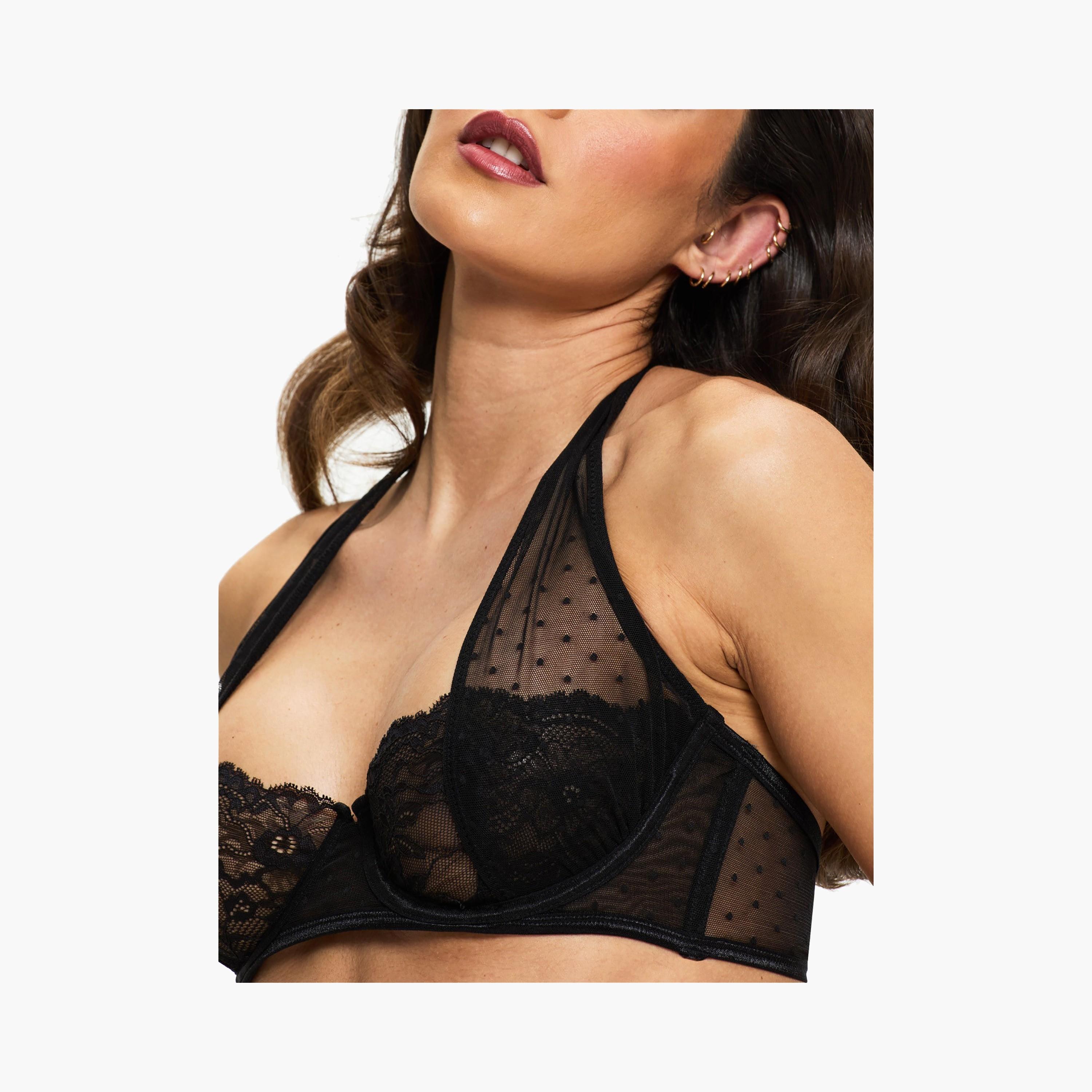 Ann Summers Set of 2 Crotchless Bralette and Skirted Thong-women-clothing-lingerie-lingeriesets-image-2