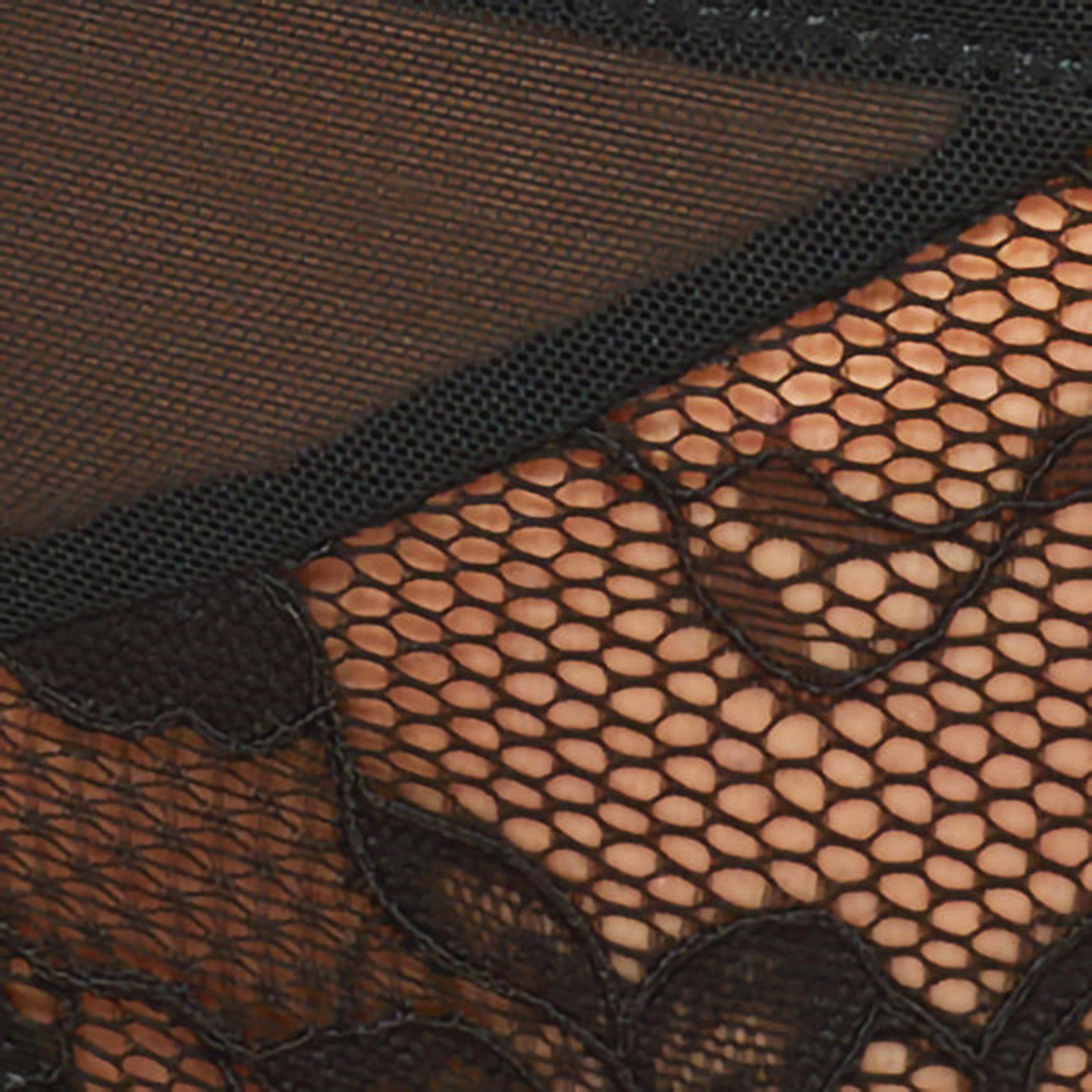 Ann Summers Pack of 3 Black Floral Lace Medium Coverage Women's Brazilian Panties-women-clothing-lingerie-panties-image-5