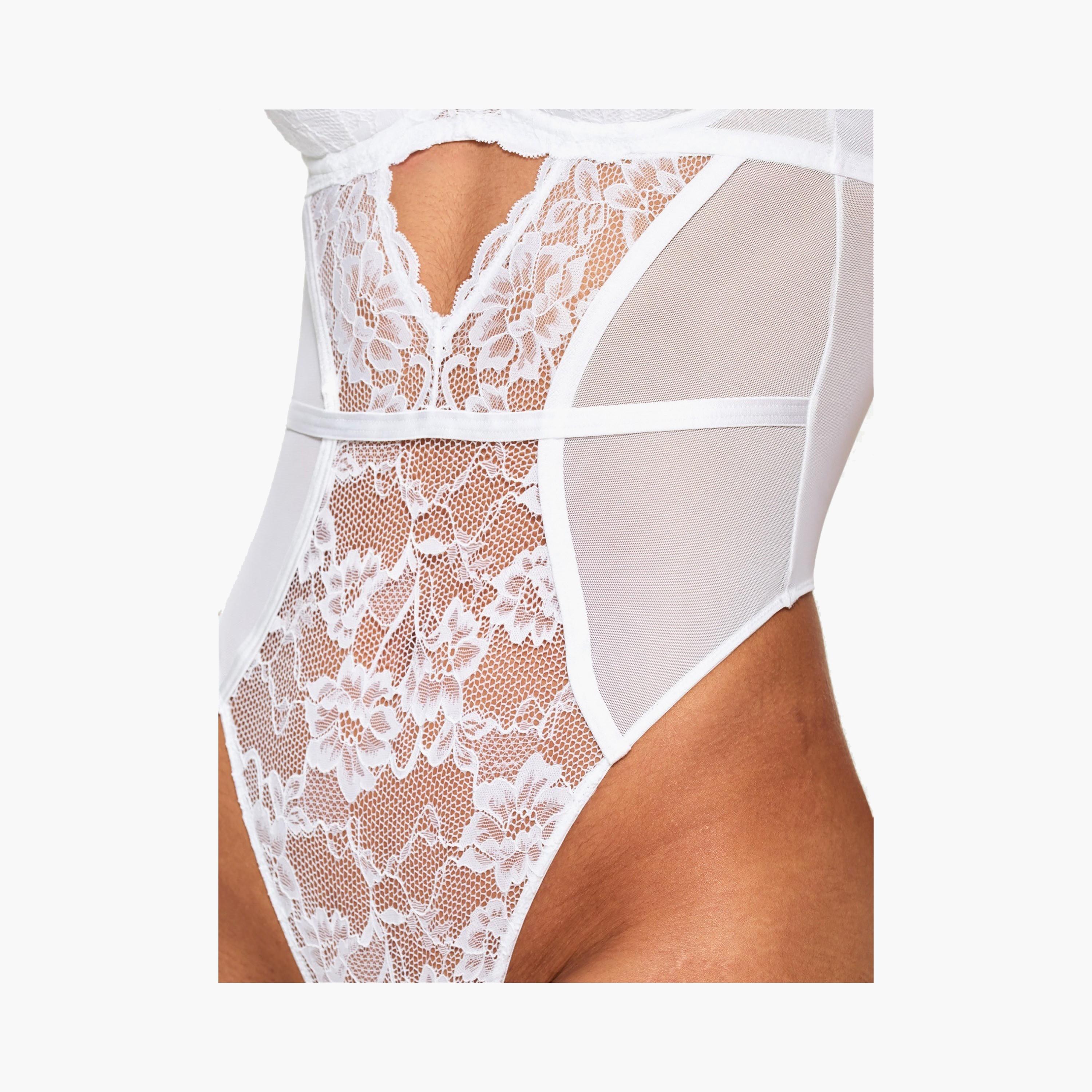 بودي سوت نسائي غير مبطن برباط دانتيل سيكسي ليس من آن سمرز-women-clothing-lingerie-babydollsandbodysuits-image-5