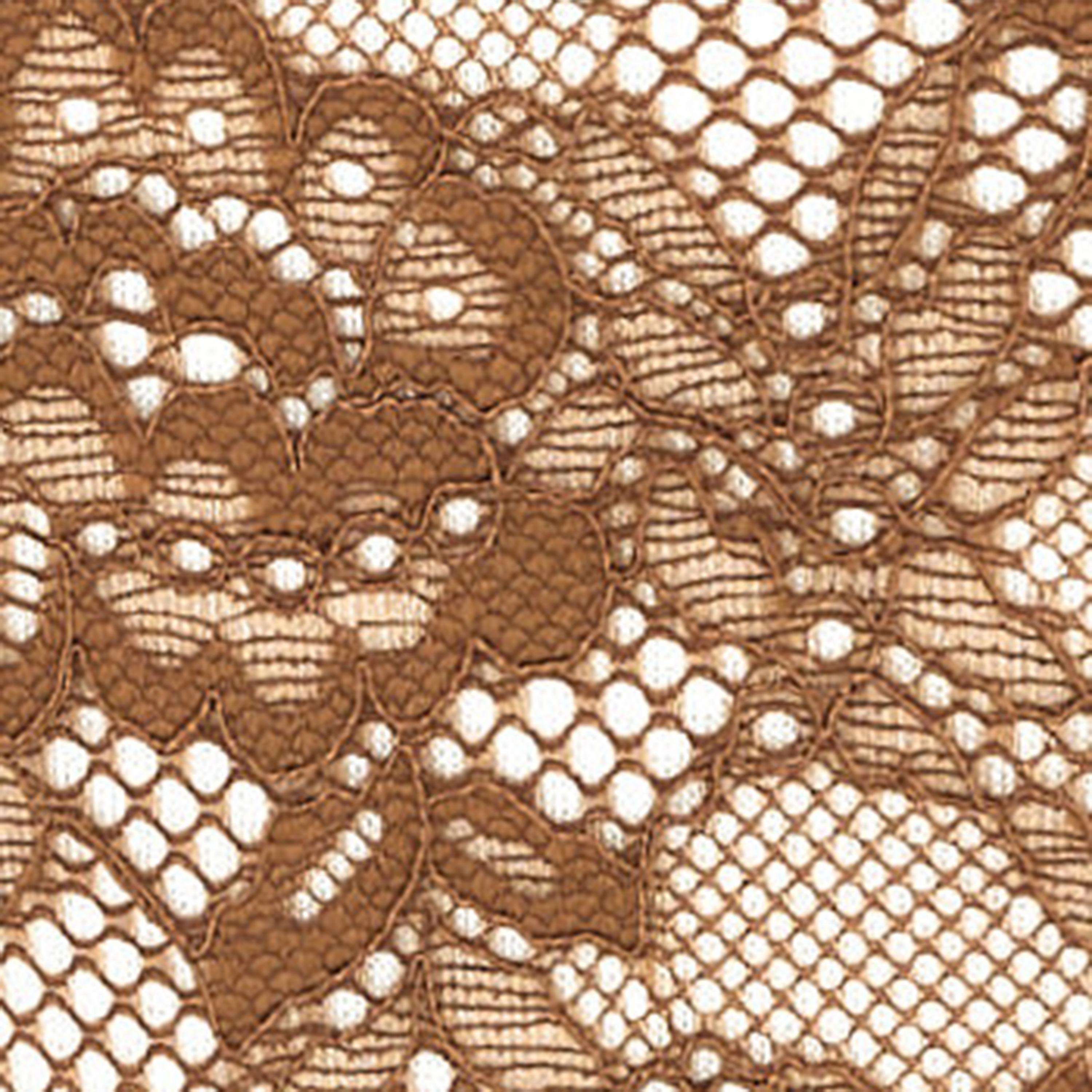 Ann Summers Brown Floral Lace Medium Coverage Women's Brazilian Panties-women-clothing-lingerie-panties-image-5