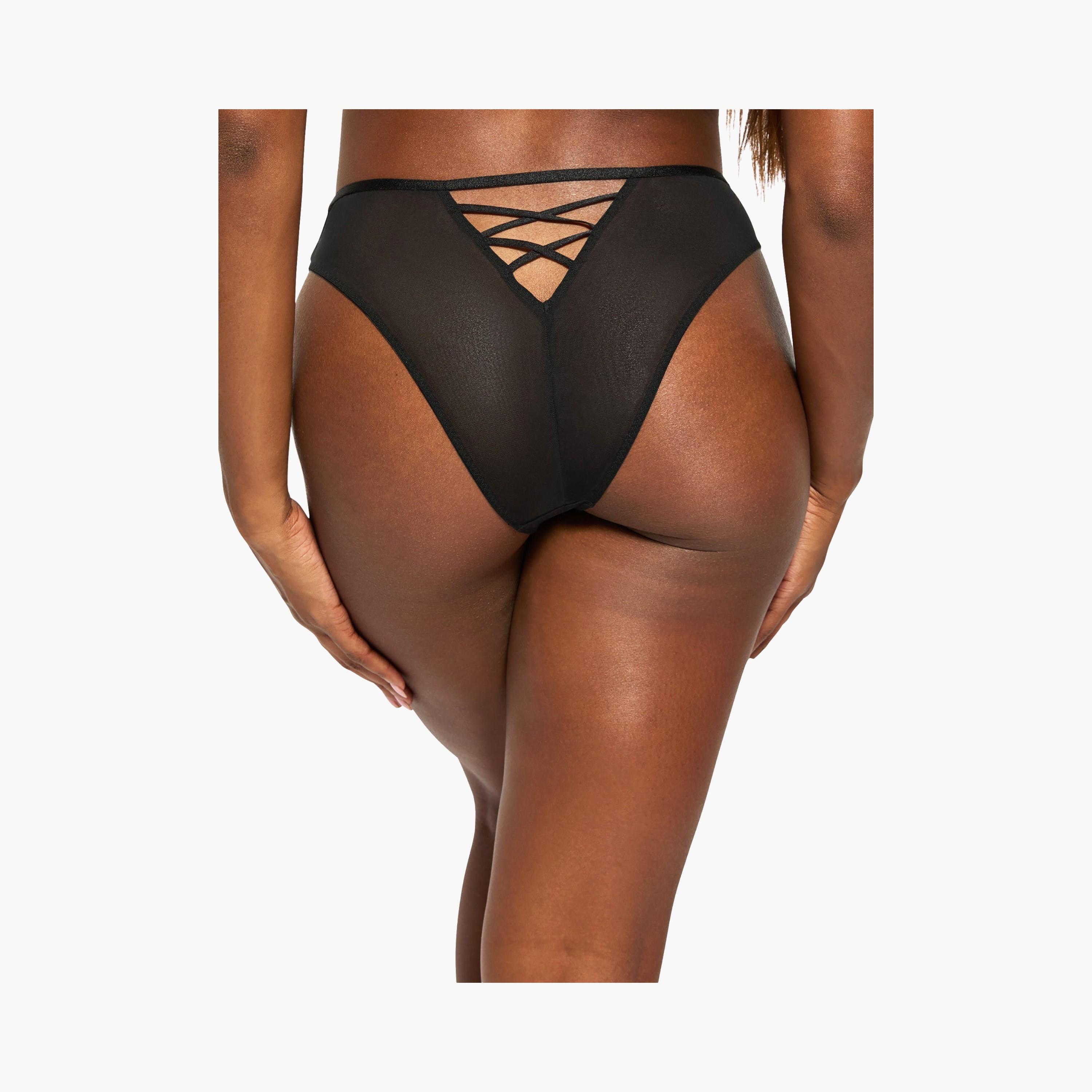 Ann Summers Faithful Multicolour Floral Medium Coverage Women's Brazilian Panties-women-clothing-lingerie-panties-image-3