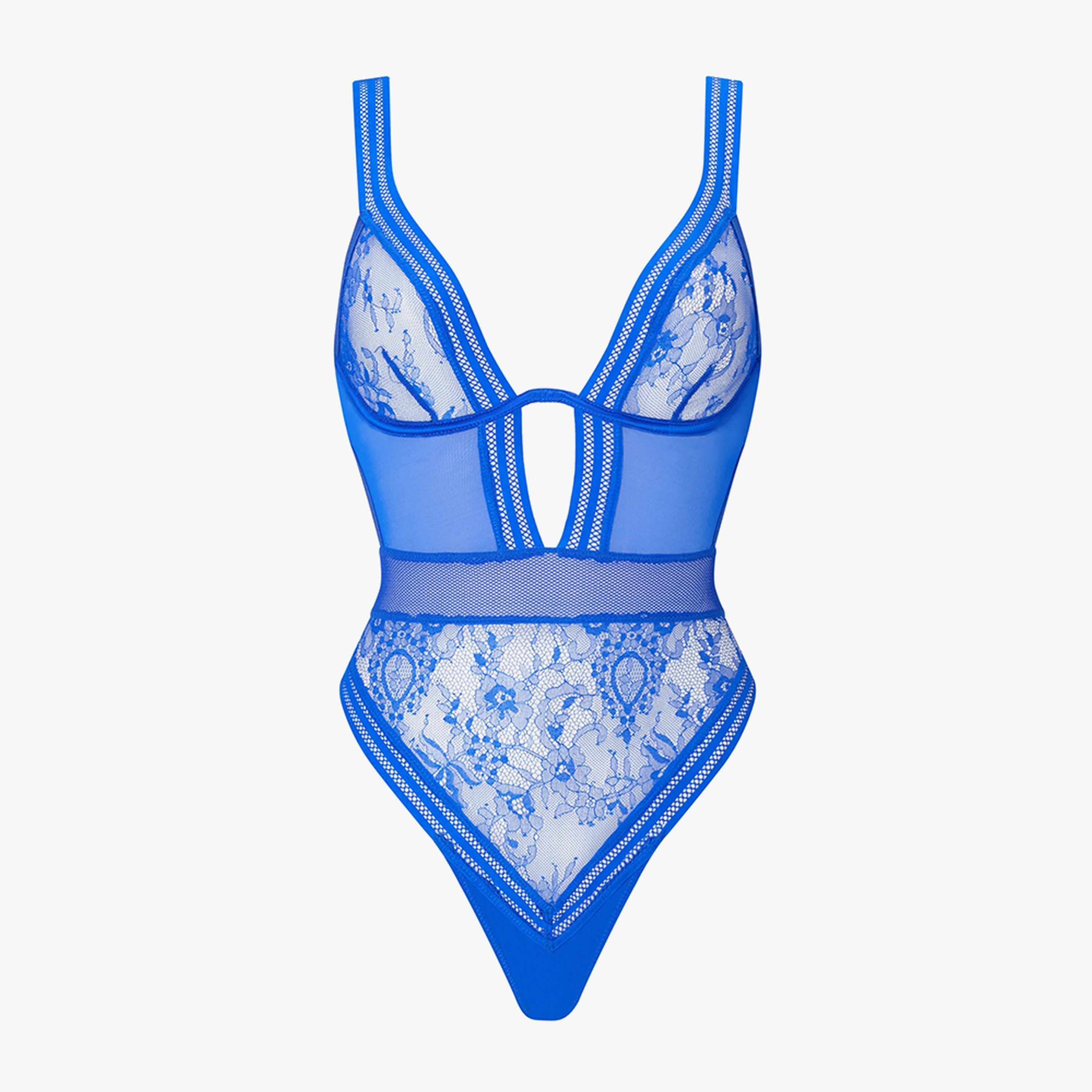 Ann Summers The Eternal Blue Wired Non-Padded Women's Bodysuit-women-clothing-lingerie-babydollsandbodysuits-image-4