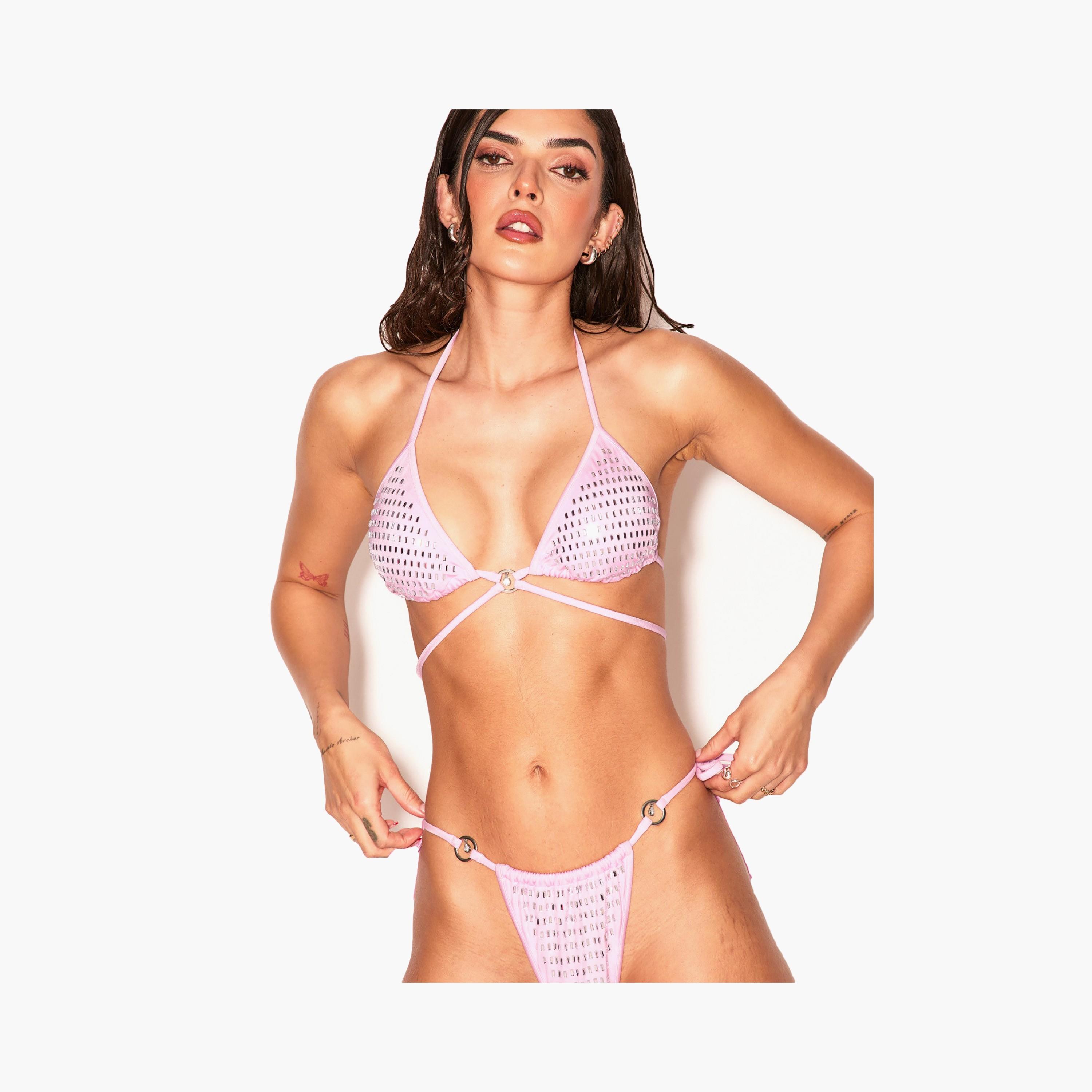 Ann Summers Pacific Pearl Embellished Tie Side Women's Cheekini-women-clothing-swimandbeach-bikinis-image-3