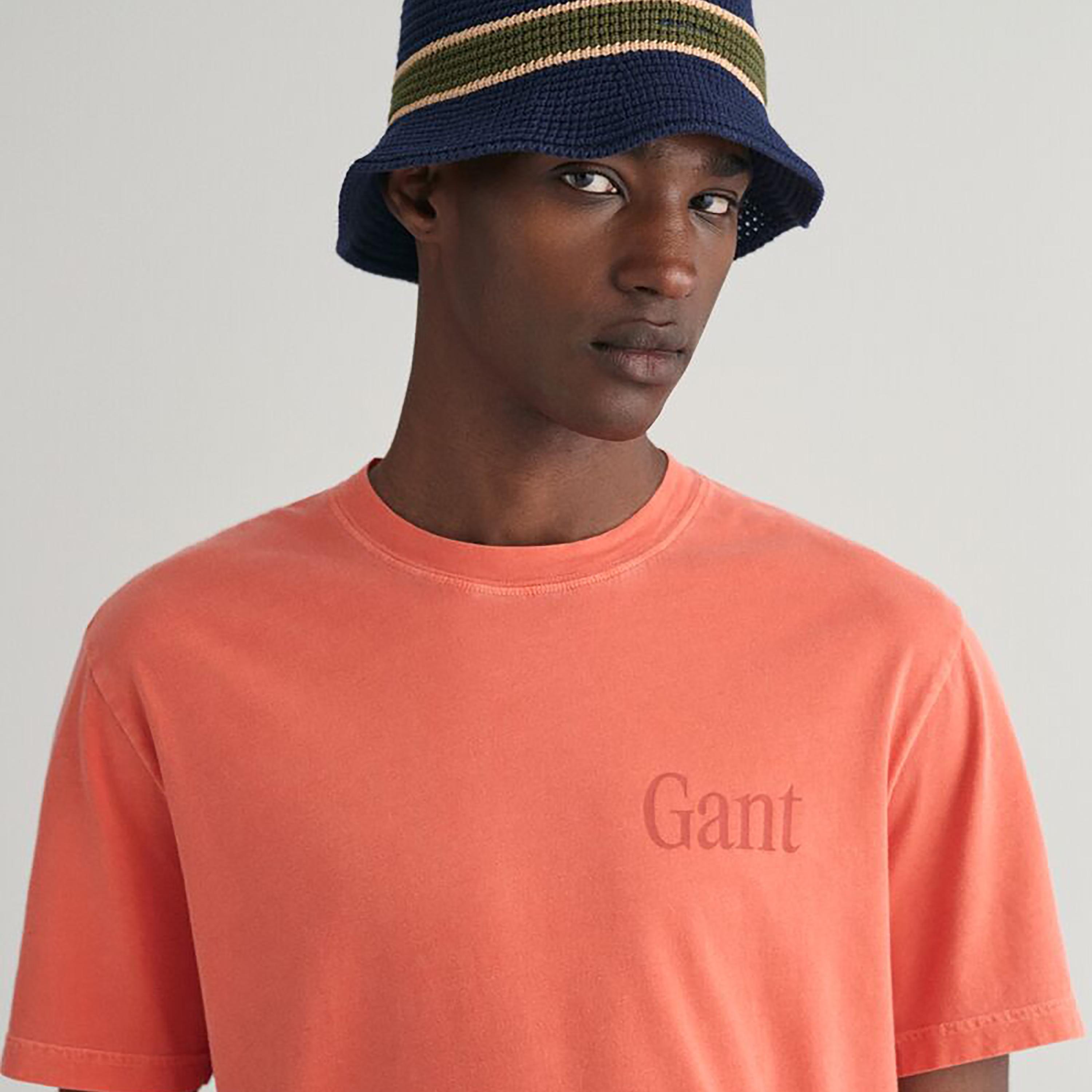 Gant Graphic Print Crew Neck Short Sleeves Men's T-Shirt-men-clothing-tshirtsandpolos-tshirts-image-3