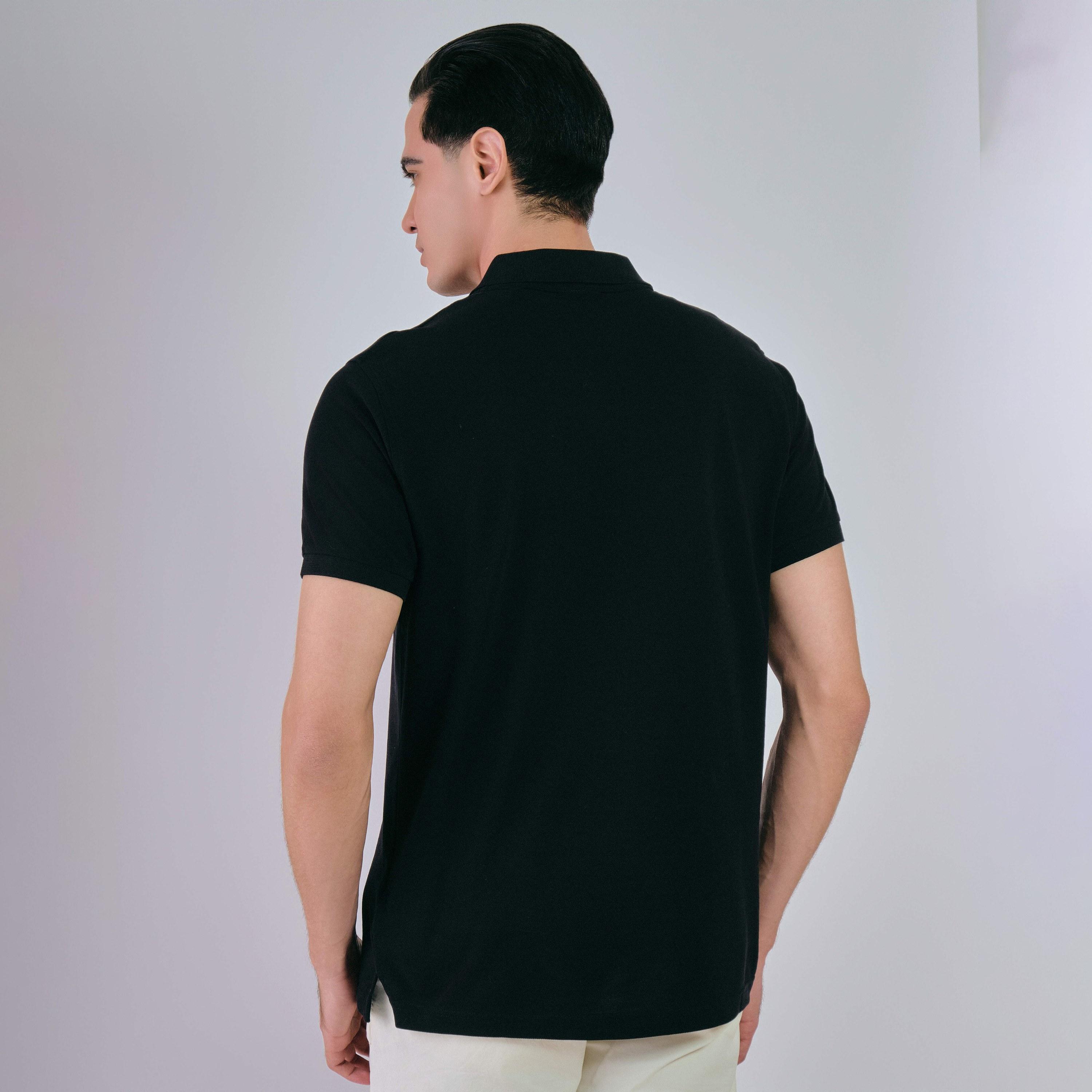 Gant Plain Collared Short Sleeves Men's Polo T-Shirt-men-clothing-tshirtsandpolos-tshirts-image-3