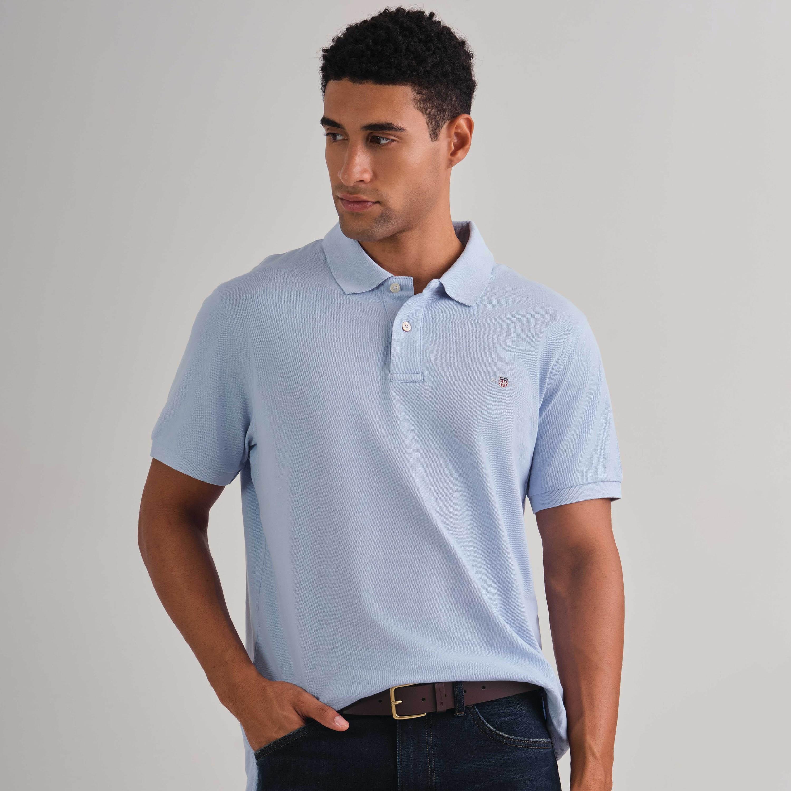 قميص بولو رجالي بأكمام قصيرة بياقة جانت العادية-men-clothing-tshirtsandpolos-tshirts-image-14