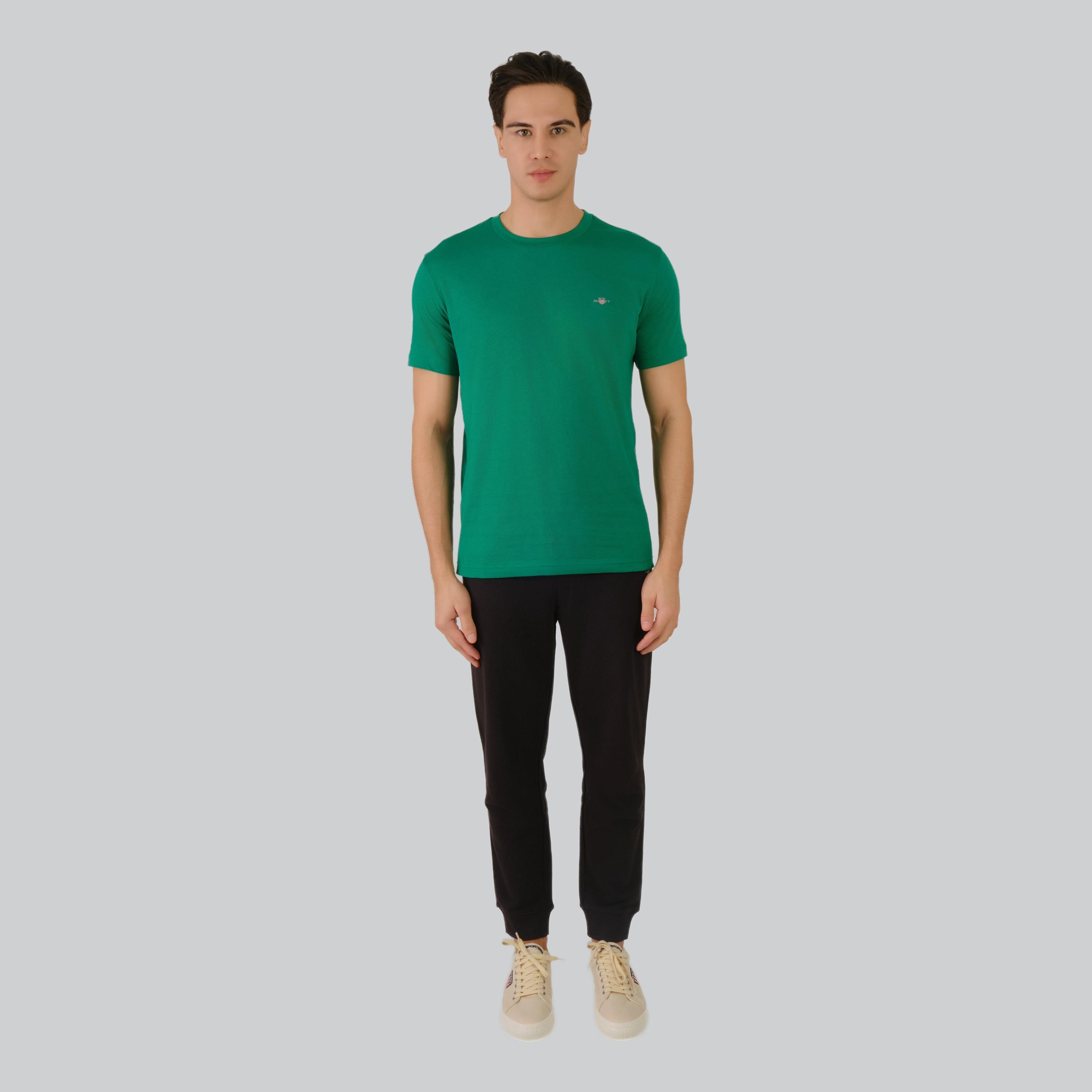 تي شيرت رجالي برقبة دائرية وأكمام قصيرة من غانت-men-clothing-tshirtsandpolos-tshirts-image-22