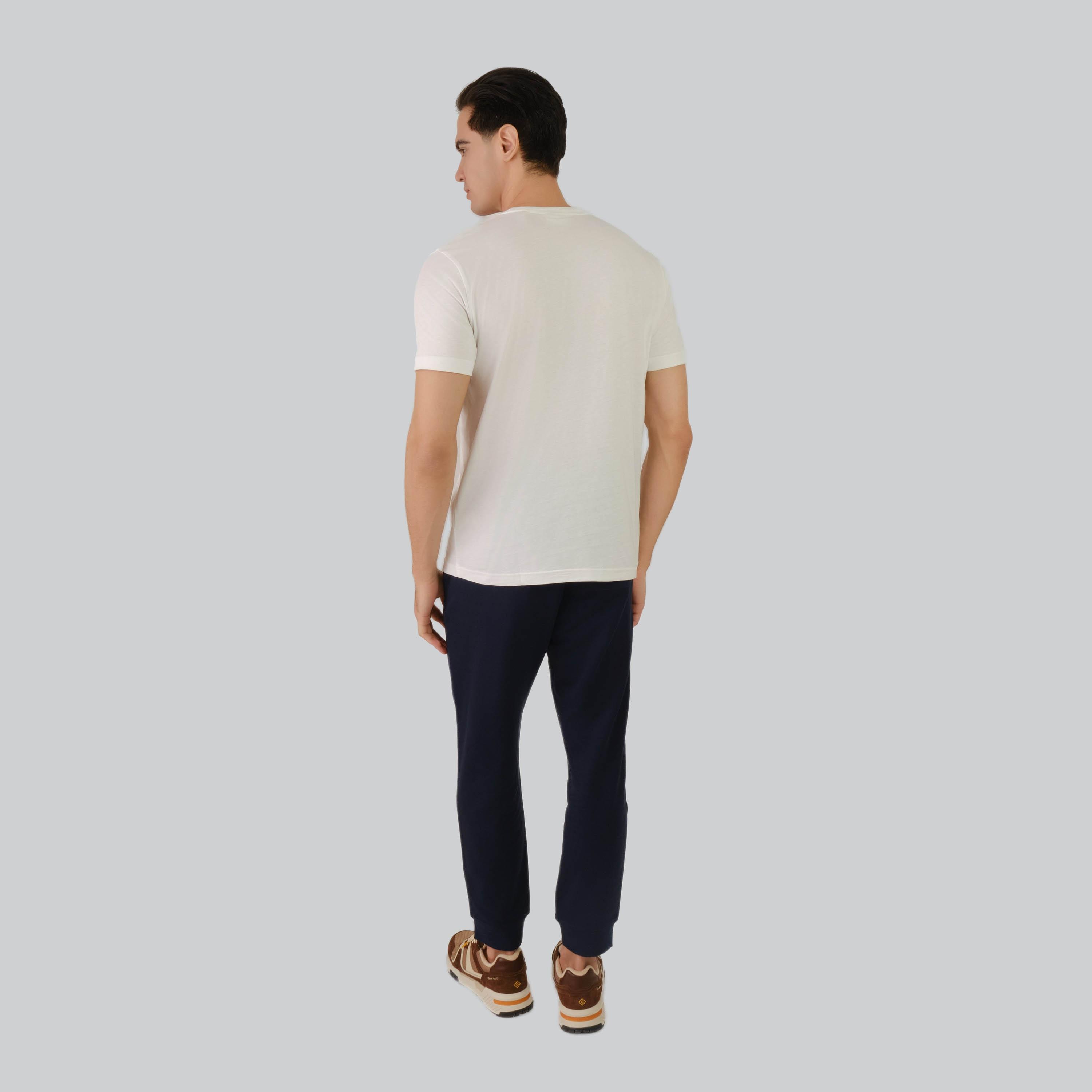 تي شيرت رجالي برقبة دائرية وأكمام قصيرة من غانت-men-clothing-tshirtsandpolos-tshirts-image-12