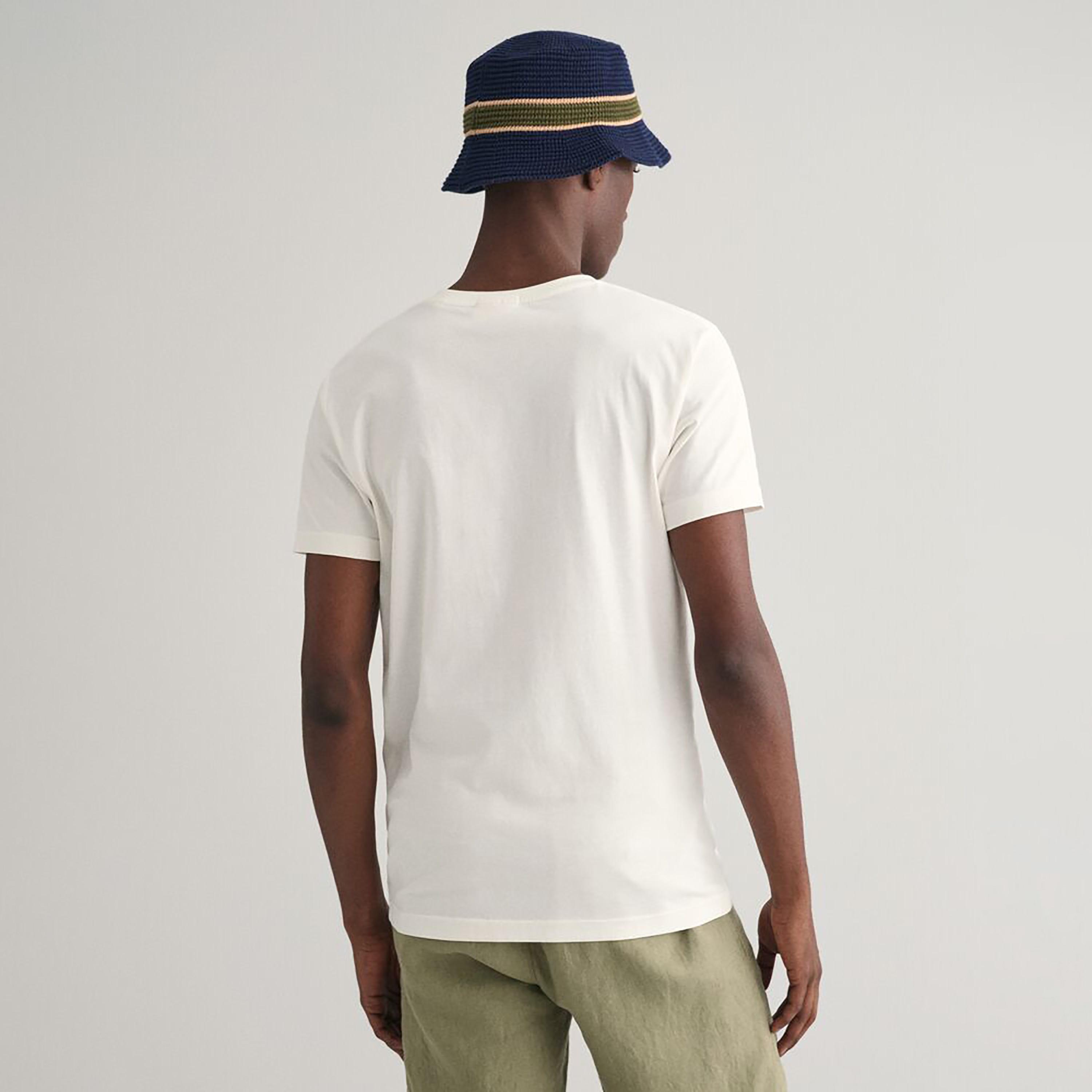 تي شيرت رجالي برقبة دائرية وأكمام قصيرة من غانت-men-clothing-tshirtsandpolos-tshirts-image-9