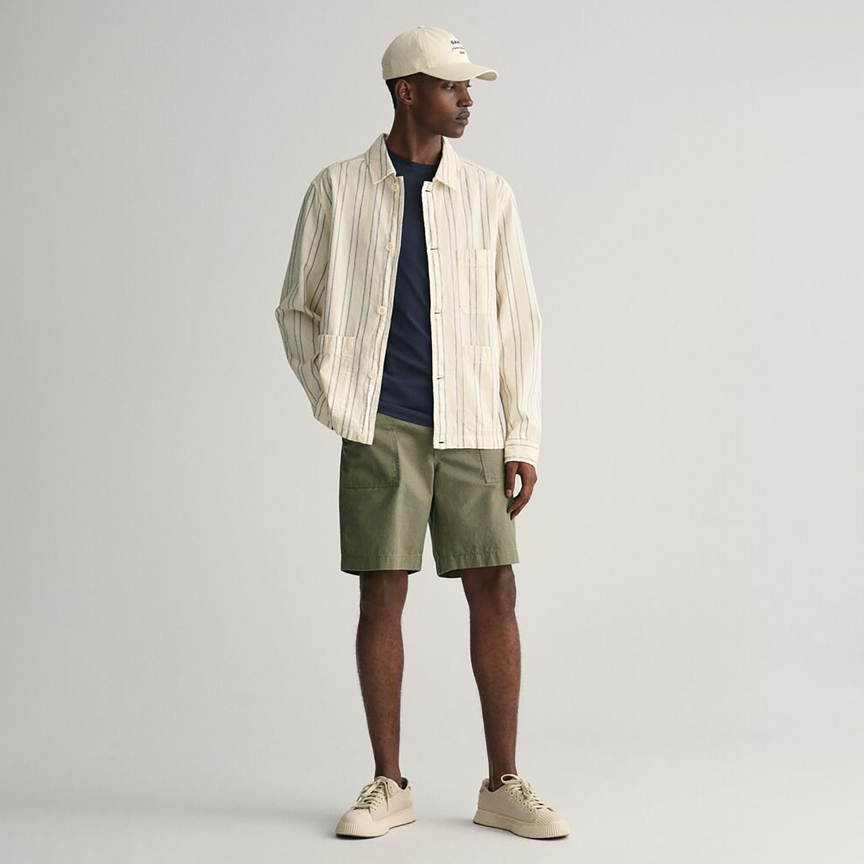 Gant Plain Round Neck Short Sleeves Men's T-Shirt-men-clothing-tshirtsandpolos-tshirts-image-2
