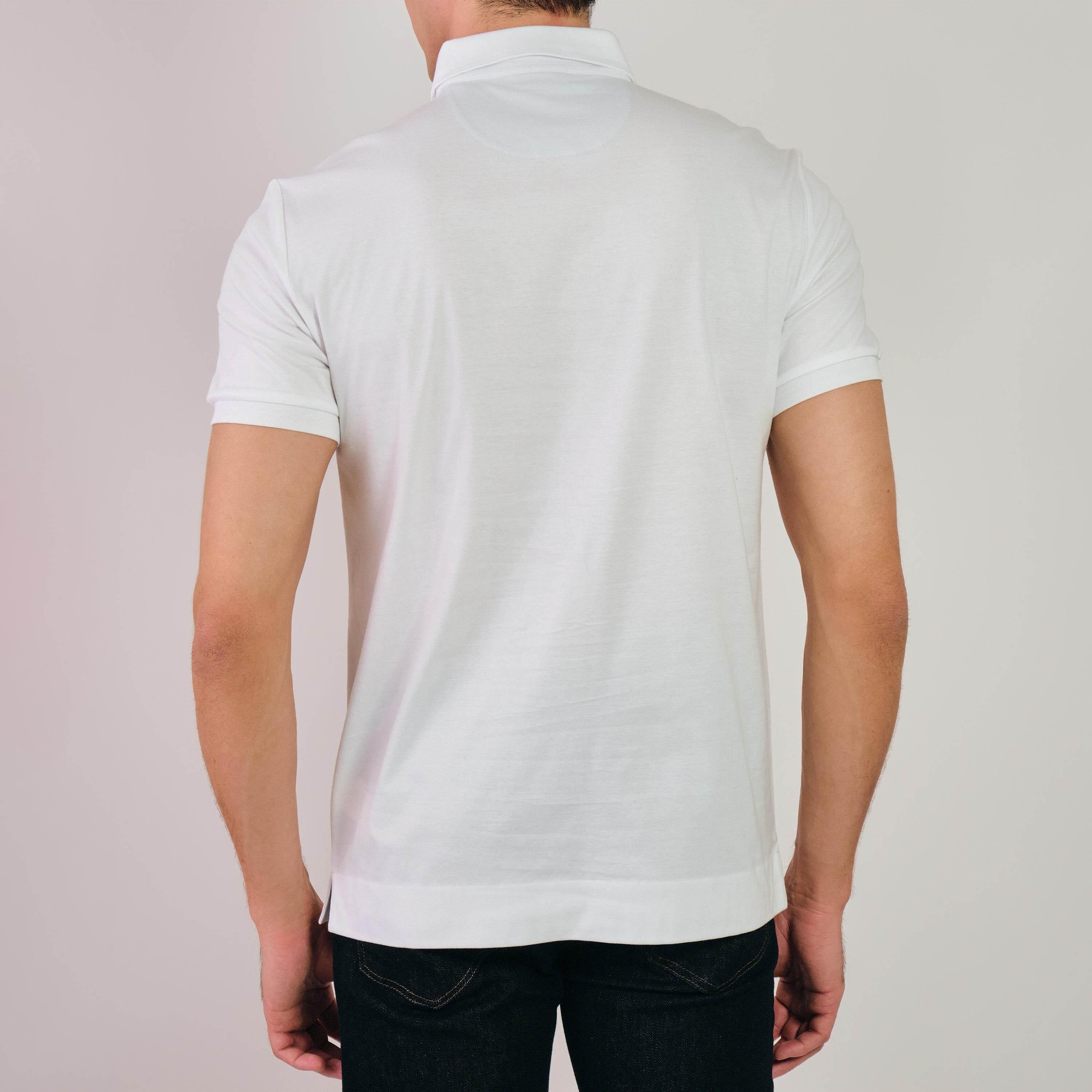 Gant Plain Collared Short Sleeves Men's Polo T-Shirt-men-clothing-tshirtsandpolos-tshirts-image-3