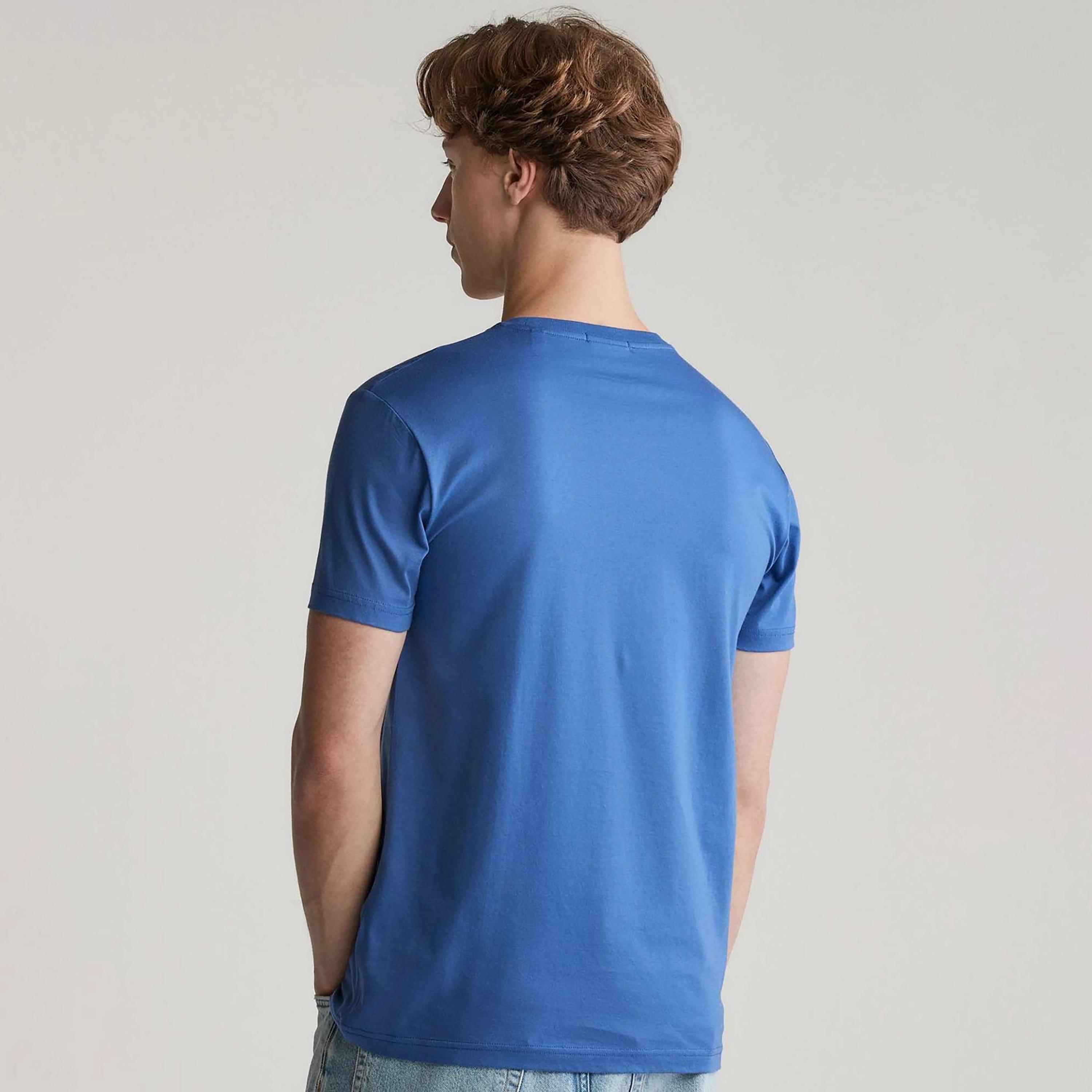 تيشيرت رجالي بياقة دائرية وأكمام قصيرة وسادة من جانت.-men-clothing-tshirtsandpolos-tshirts-image-2