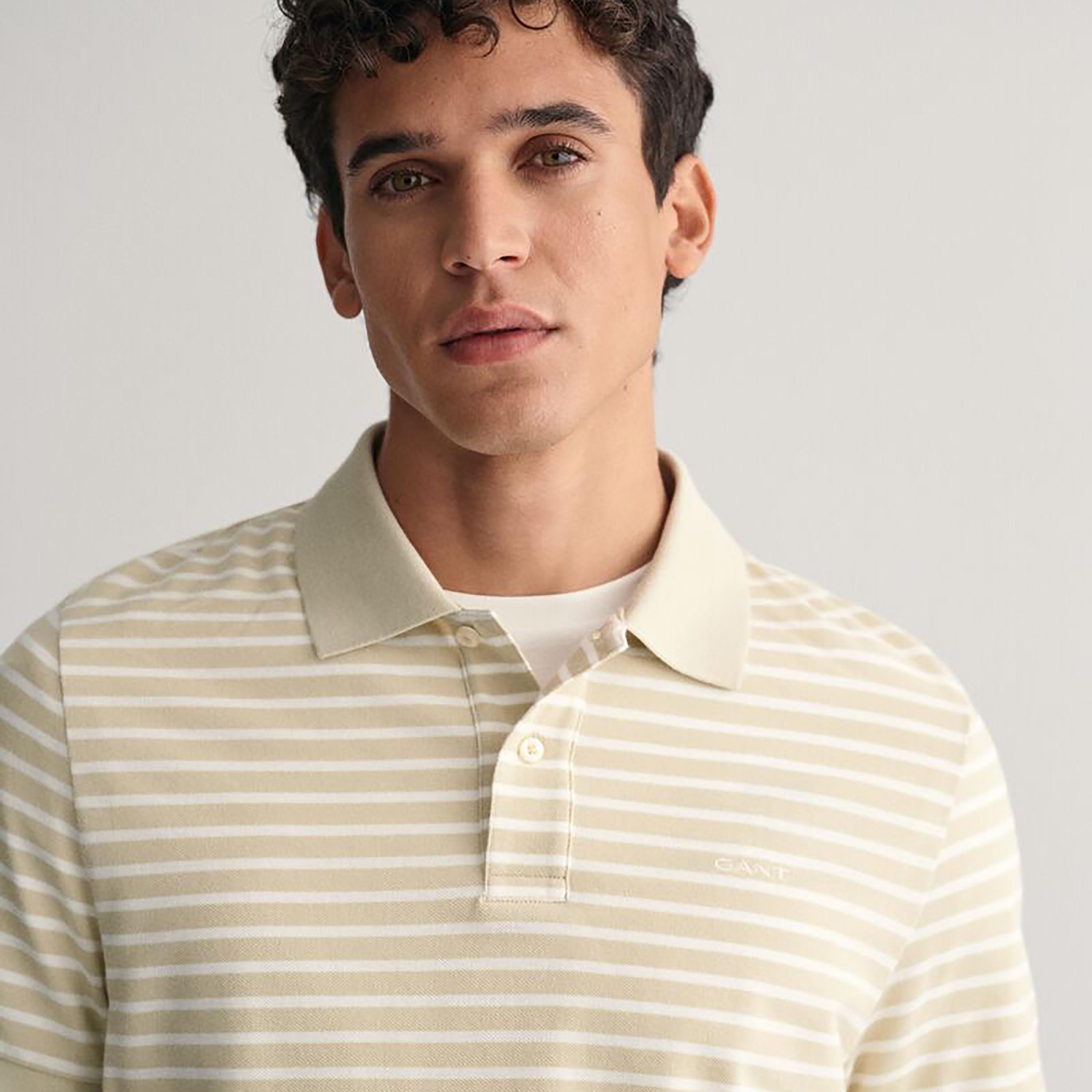 Gant Striped Collared Short Sleeves Polo T-Shirt-men-clothing-tshirtsandpolos-polos-image-3