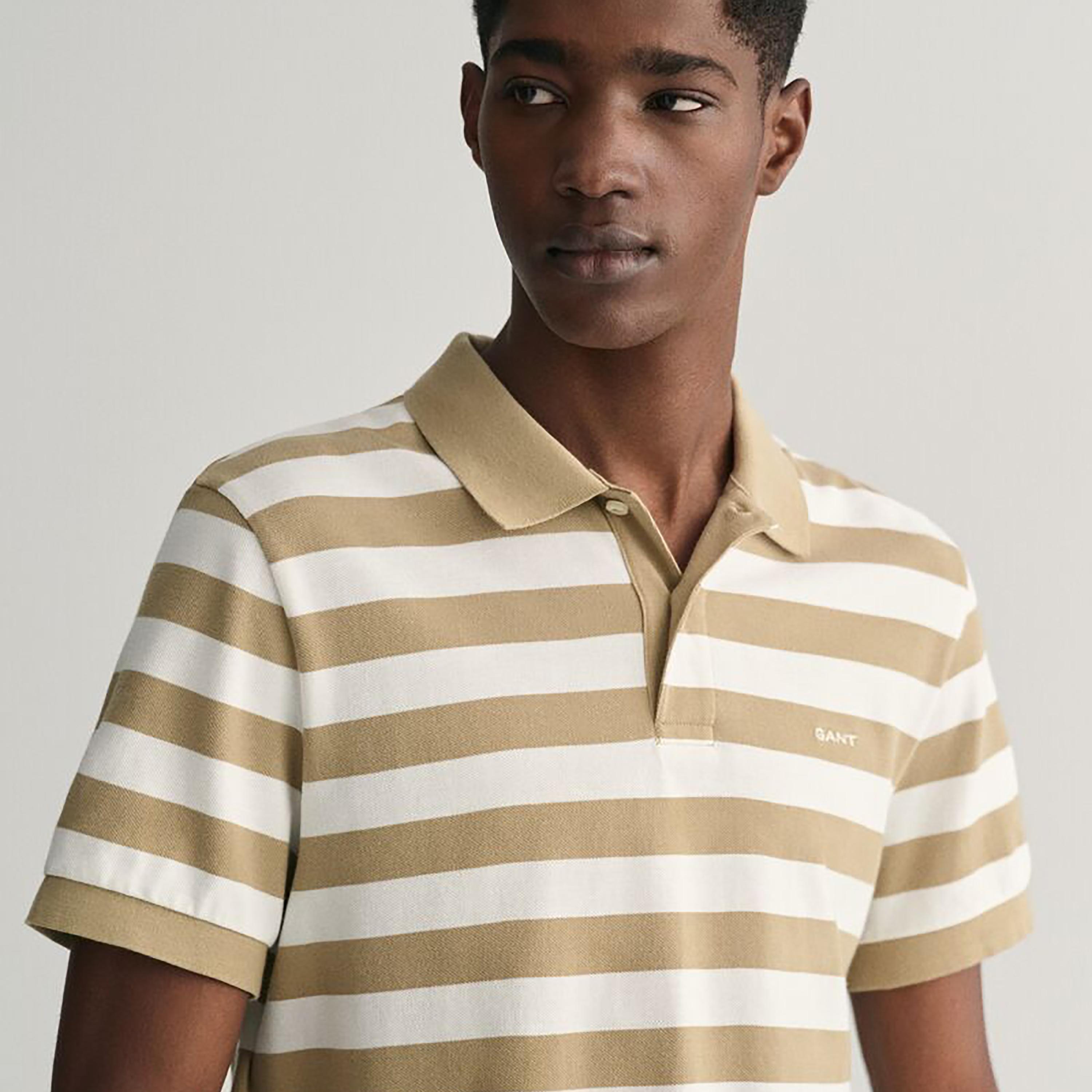 Gant Wide Striped Collared Short Sleeves Polo T-Shirt-men-clothing-tshirtsandpolos-polos-image-3