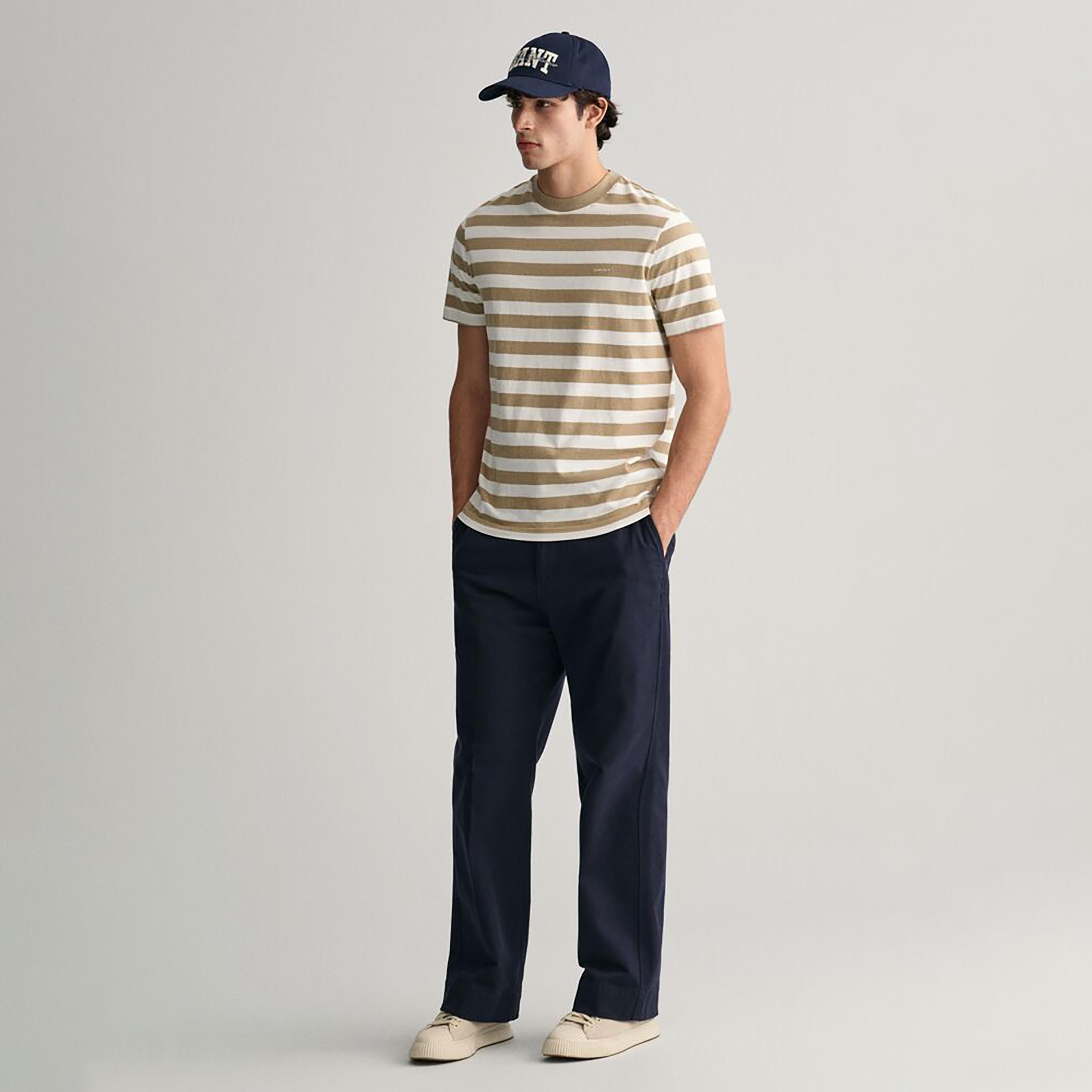 Gant Striped Crew Neck Short Sleeves T-Shirt-men-clothing-tshirtsandpolos-tshirts-image-2